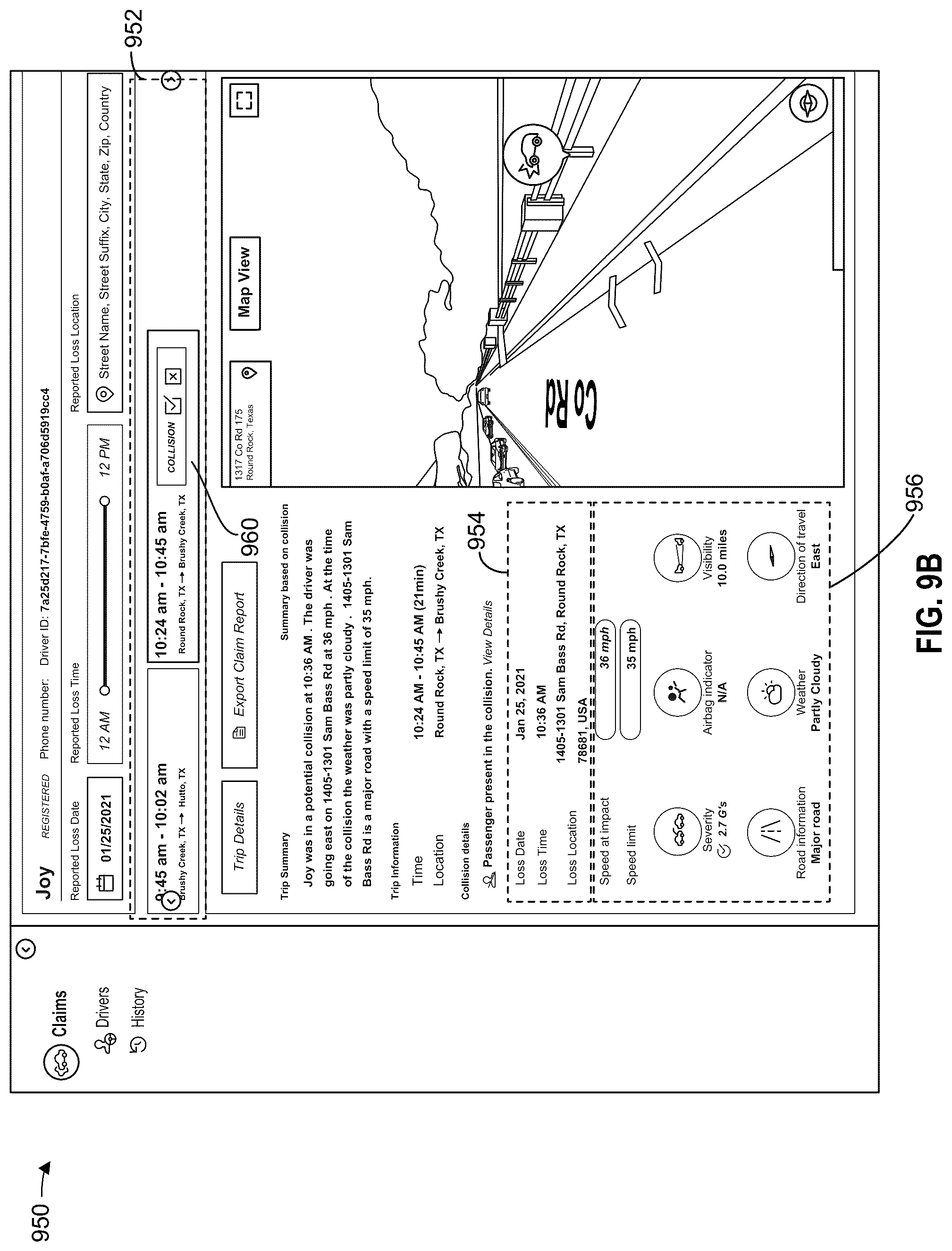 Patent US12417705 Figure 16 – Method and system for vehicle crash prediction using multi-vehicle data