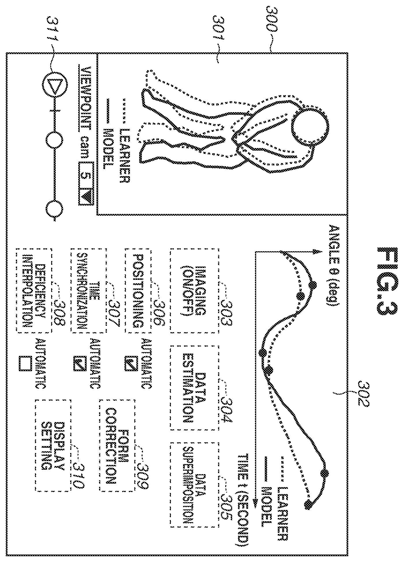 Patent US12417714 Figure 3 – Subject body motion capturing and comparison with an expert's technique