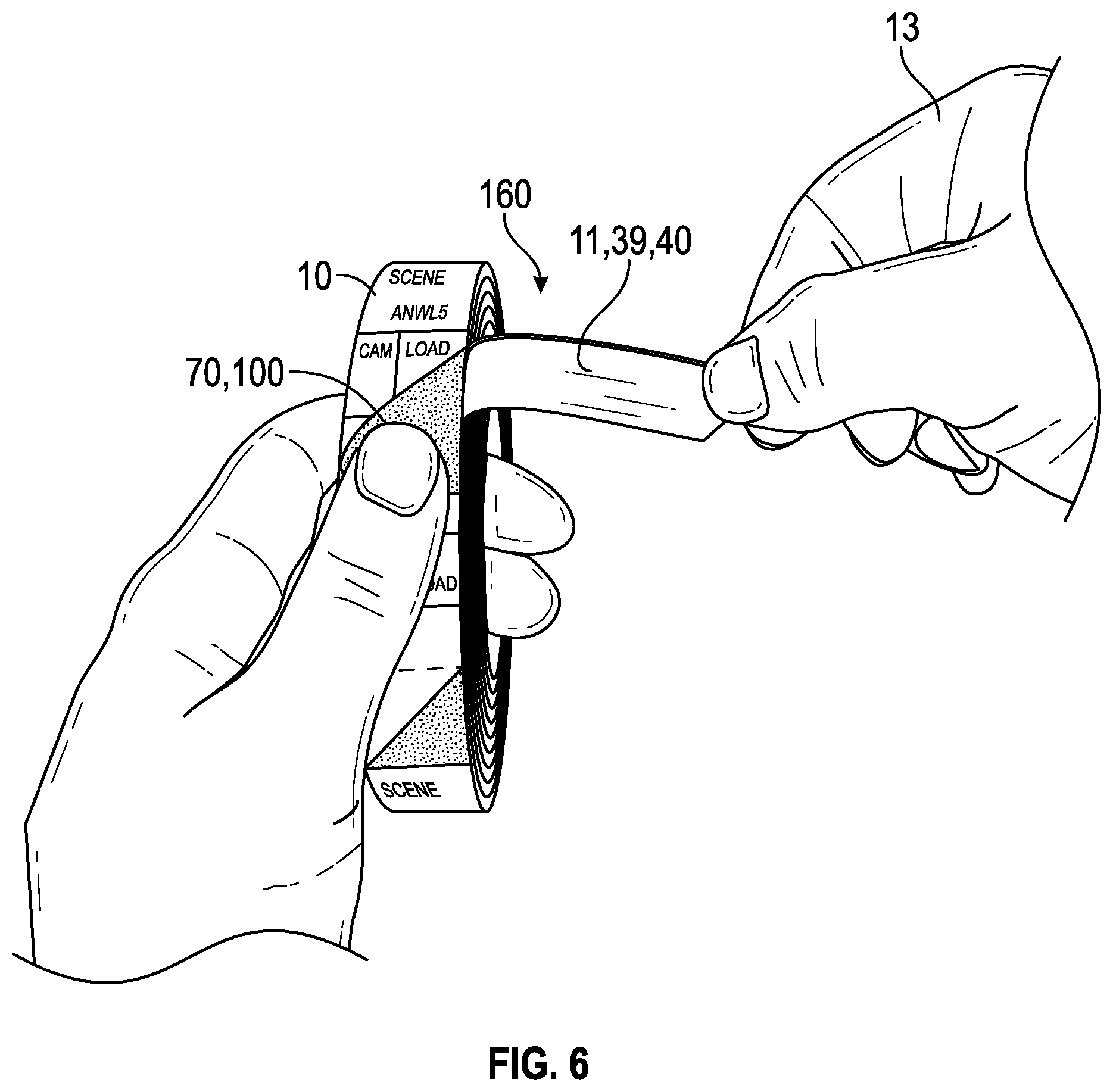Patent US12417718 Figure 5 – Tape adhesive tag with tab system