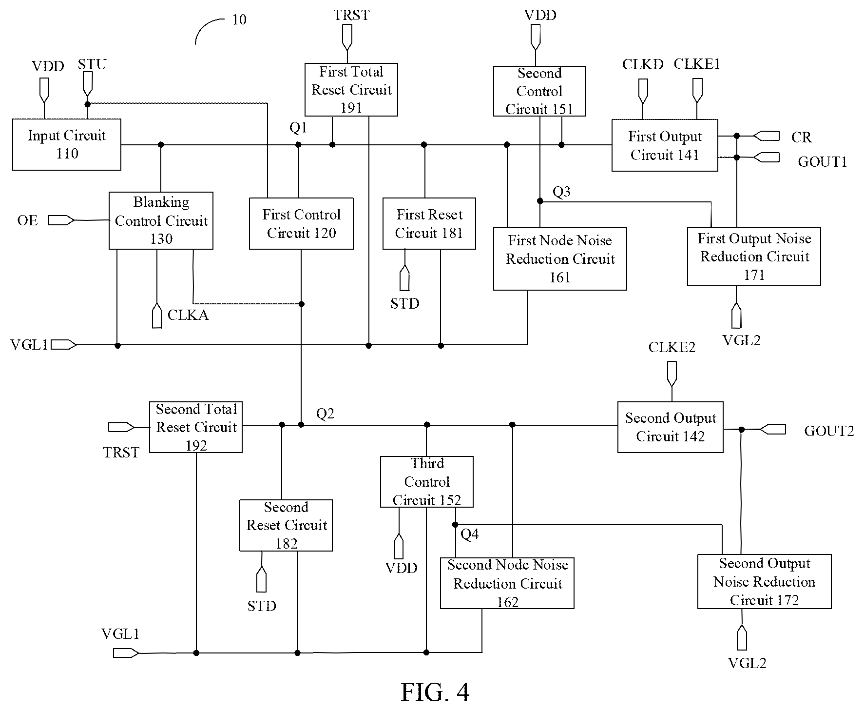 Patent US12417725 Figure 3 – Shift register unit, driving method, gate driving circuit, and display device