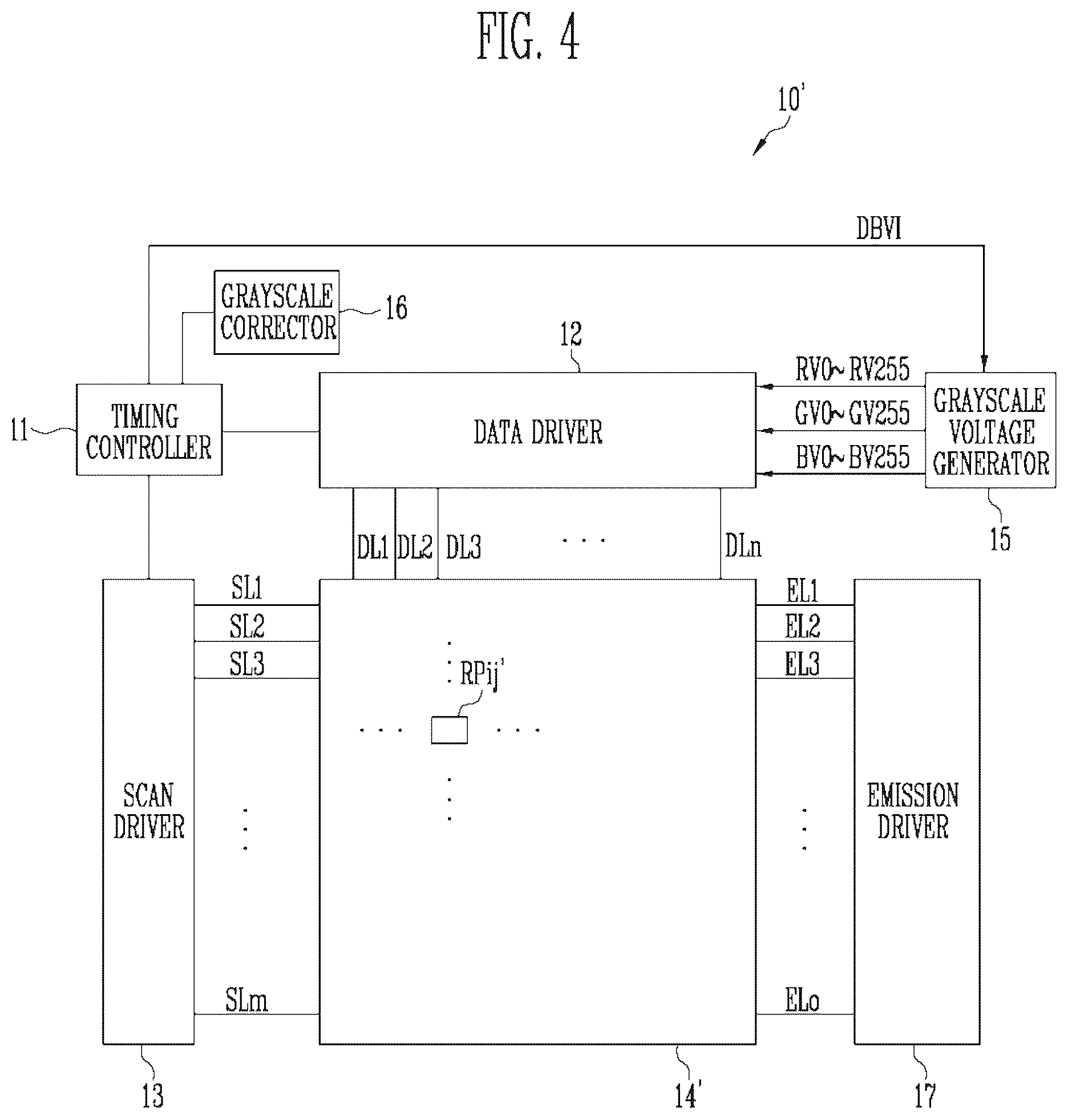 Patent US12417726 Figure 3 – Display device