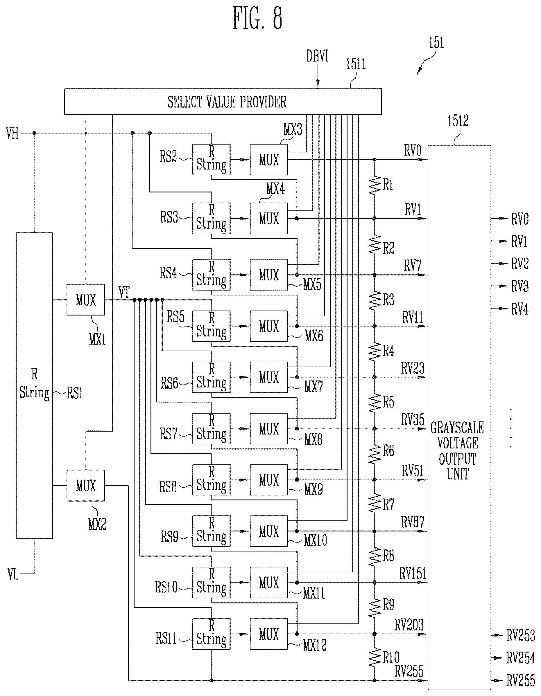 Patent US12417726 Figure 6 – Display device