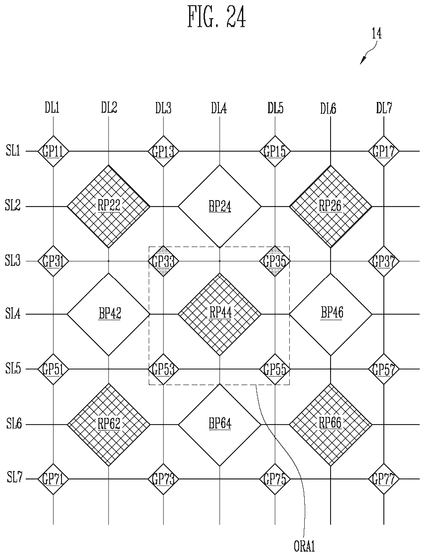 Patent US12417726 Figure 19 – Display device