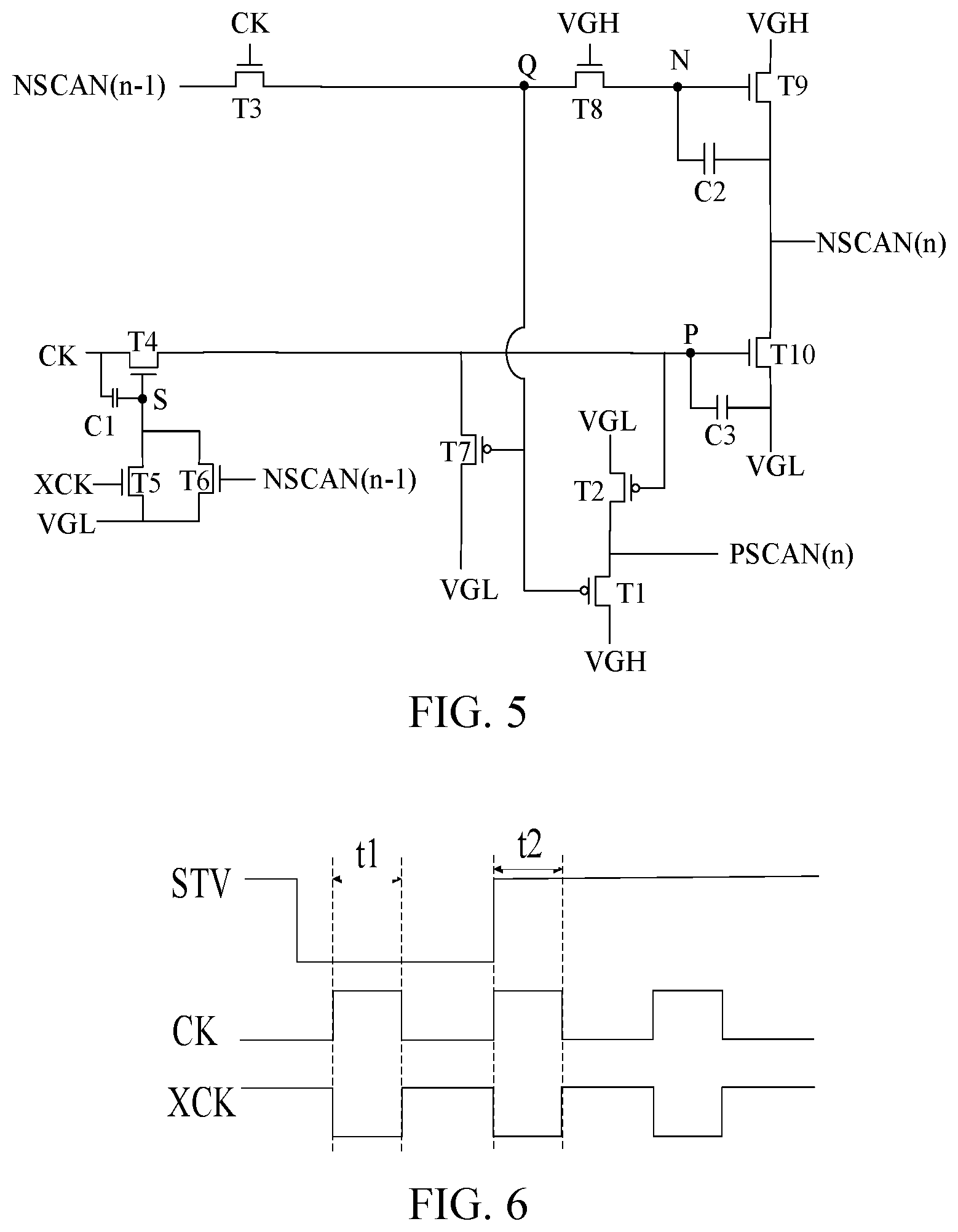 Patent US12417728 Figure 3 – GOA circuit and display panel