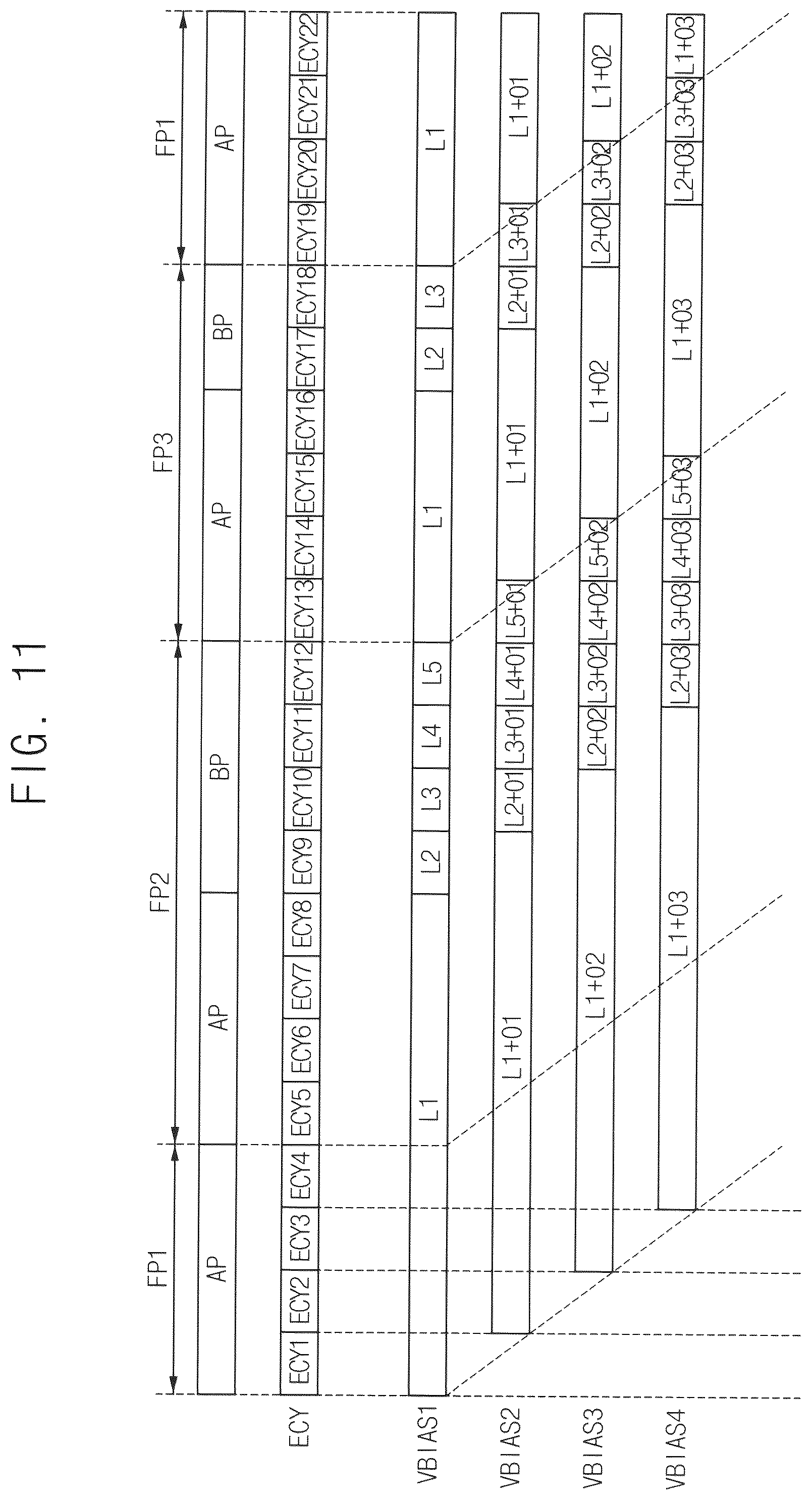 Patent US12417730 Figure 11 – Display device and driver