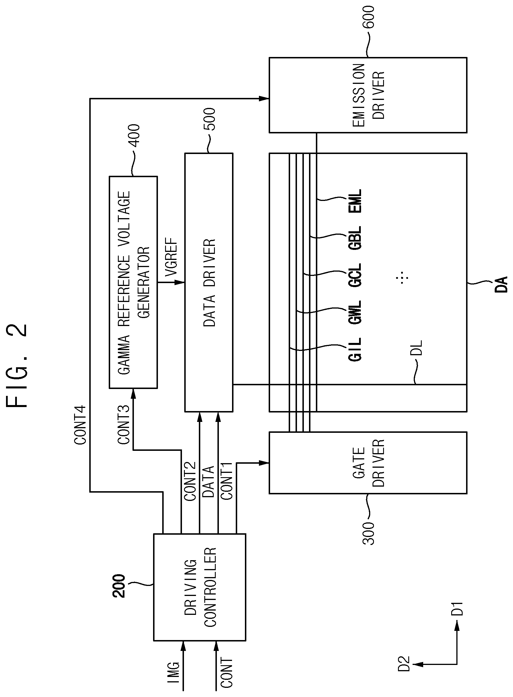 Patent US12417731 Figure 2 – Display device having capacitor including intermediate area