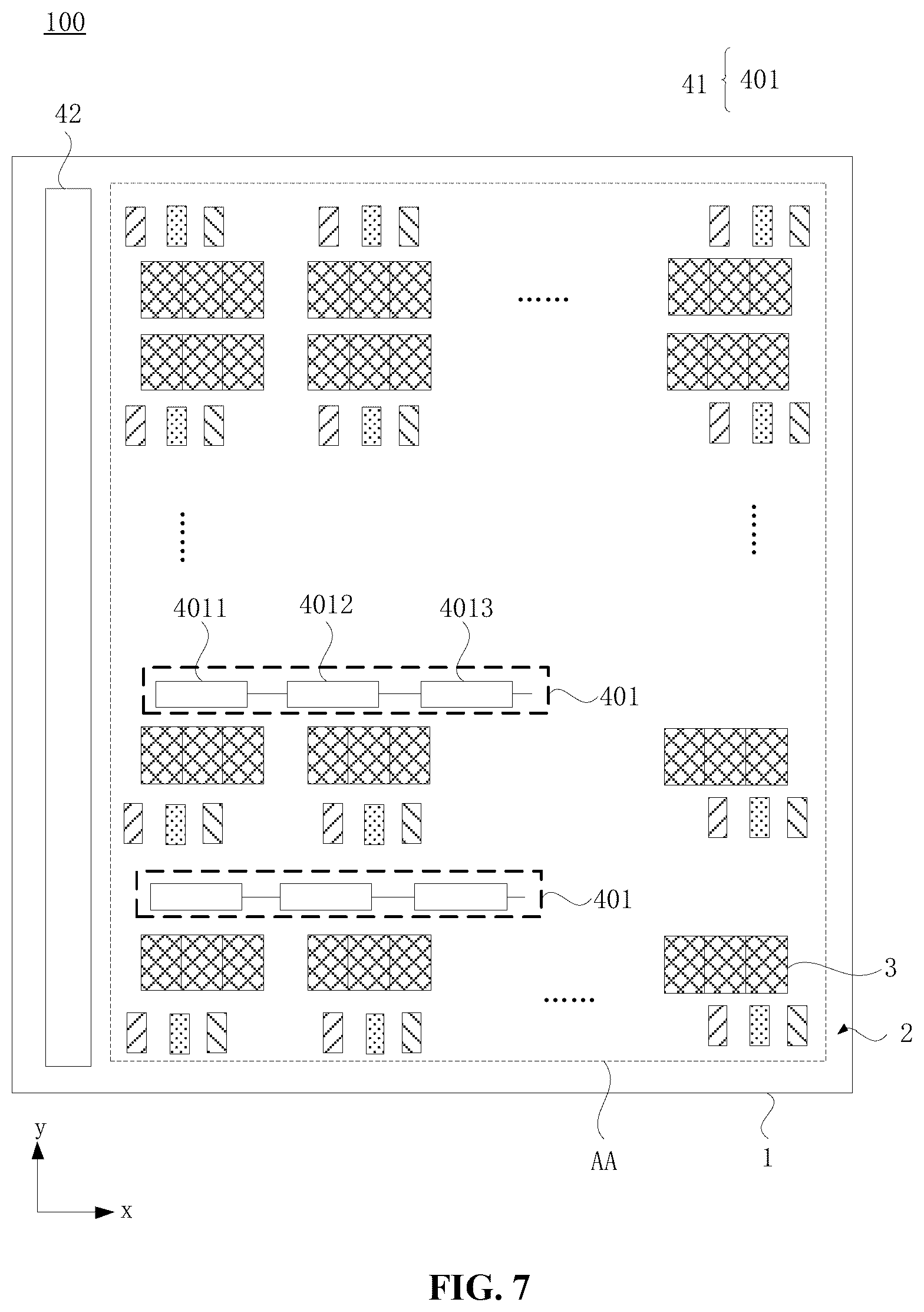 Patent US12417733 Figure 6 – Display panel and display device