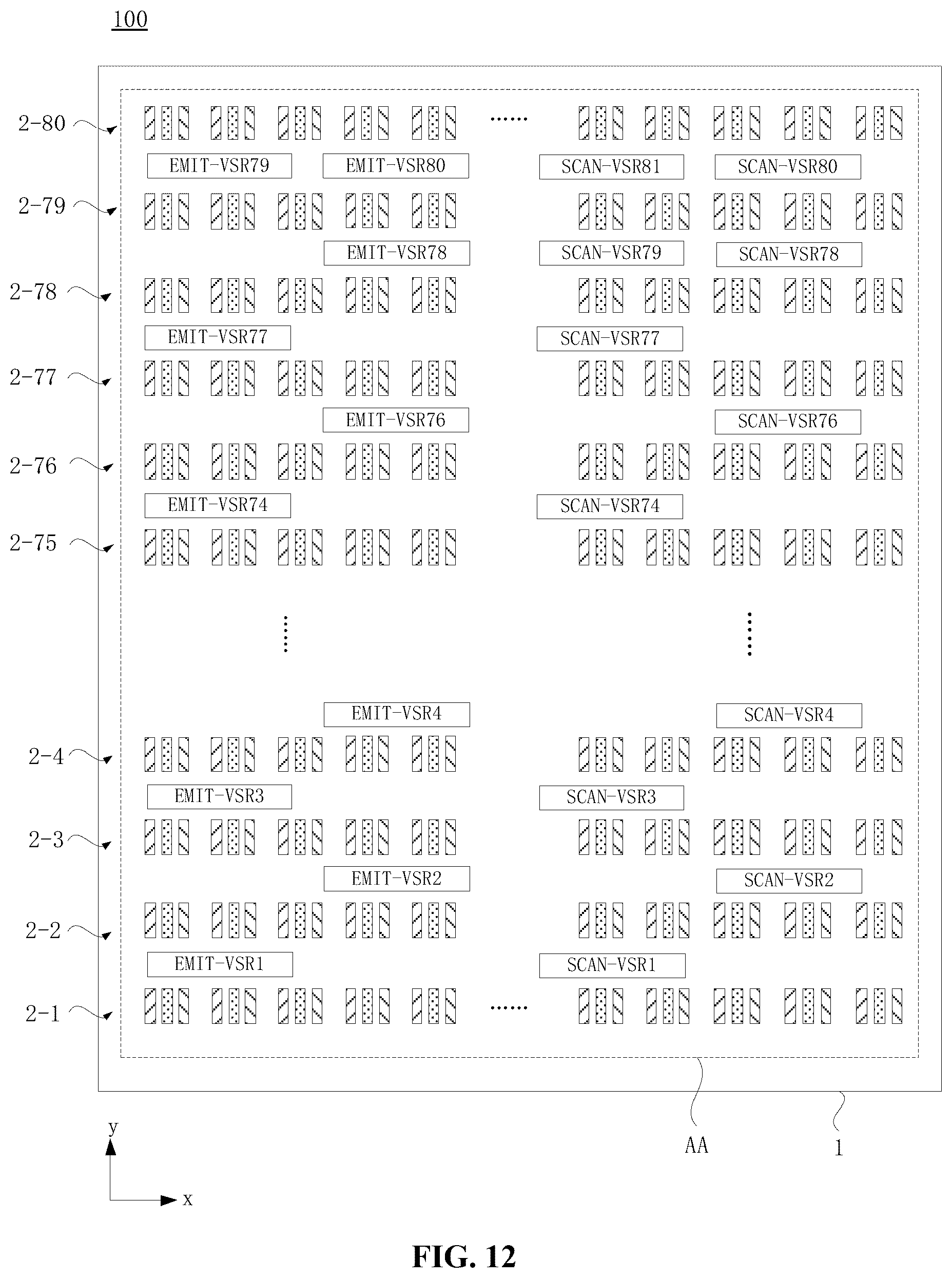 Patent US12417733 Figure 11 – Display panel and display device