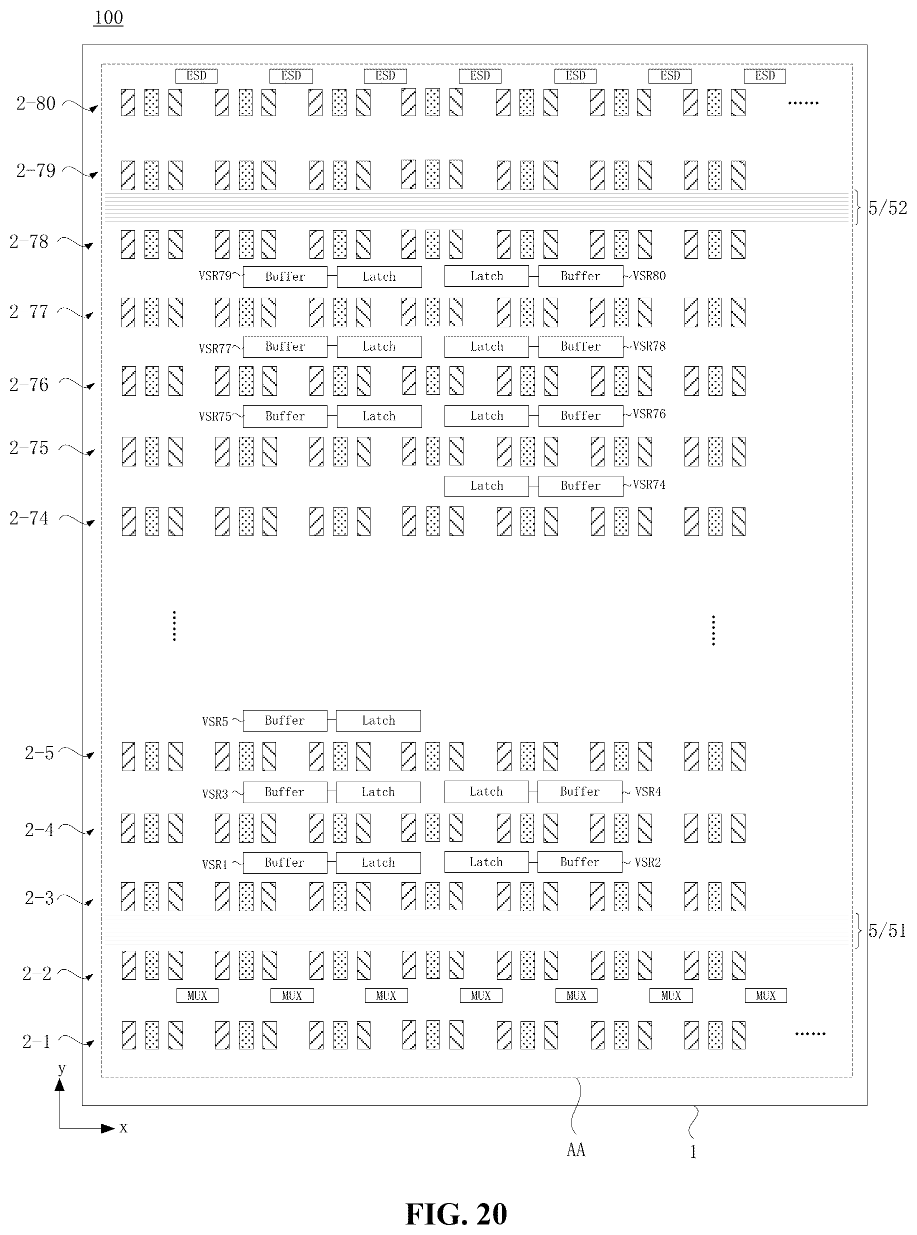 Patent US12417733 Figure 19 – Display panel and display device