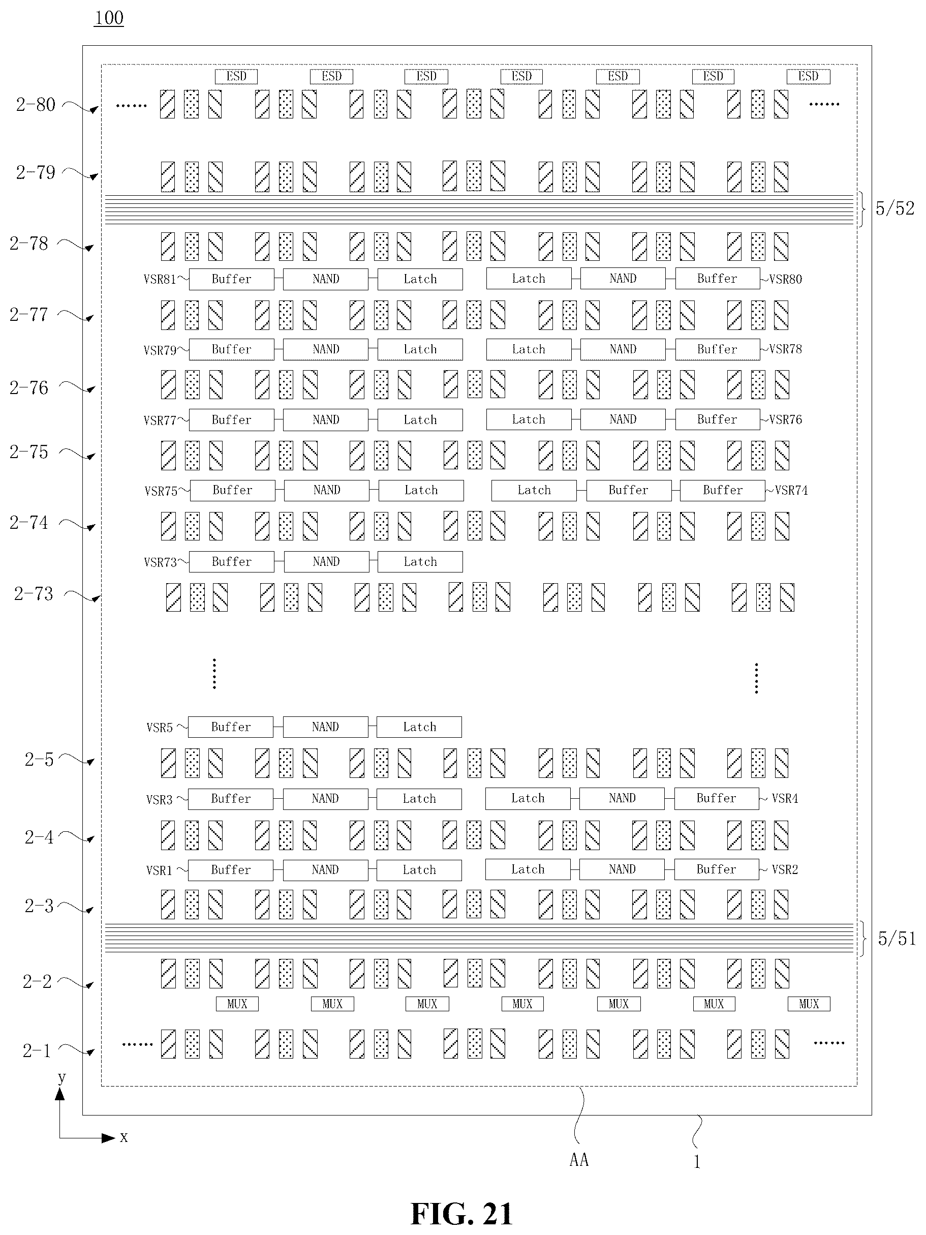 Patent US12417733 Figure 20 – Display panel and display device