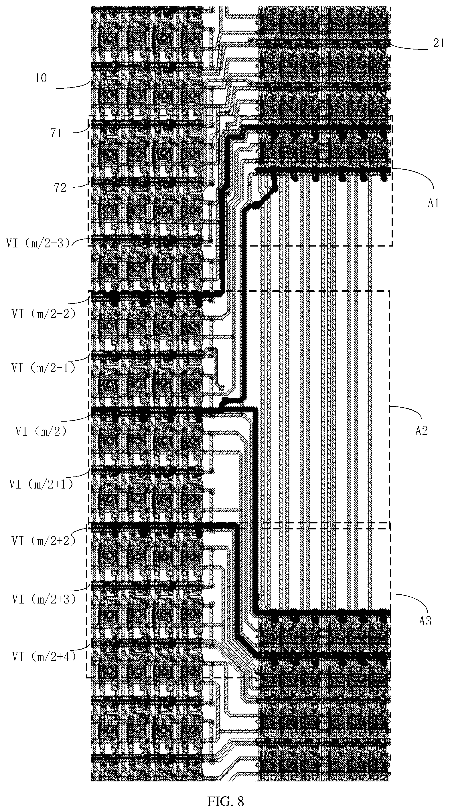 Patent US12417736 Figure 7 – Display panel and display device
