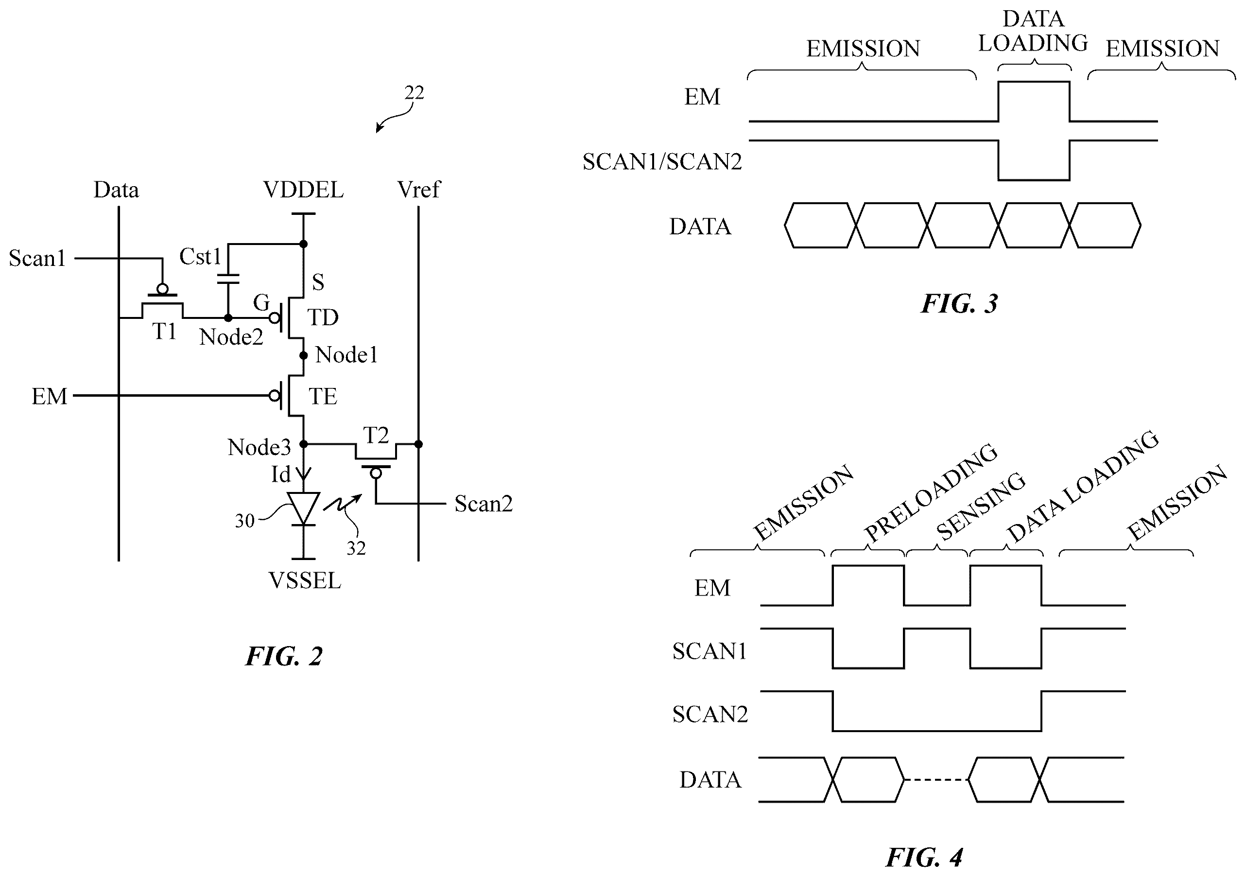 Patent US12417743 Figure 2 – Display with light-emitting diodes