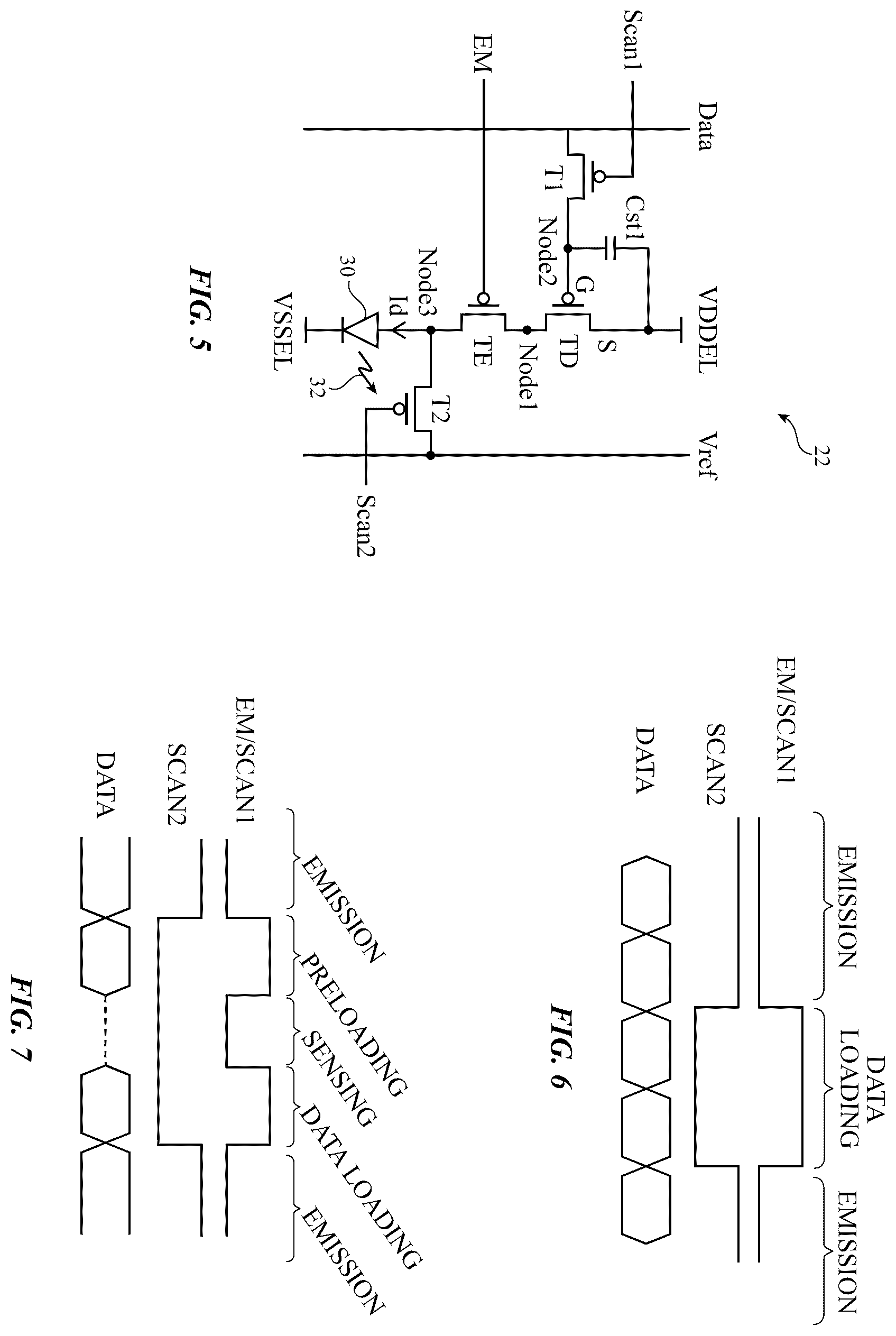 Patent US12417743 Figure 3 – Display with light-emitting diodes