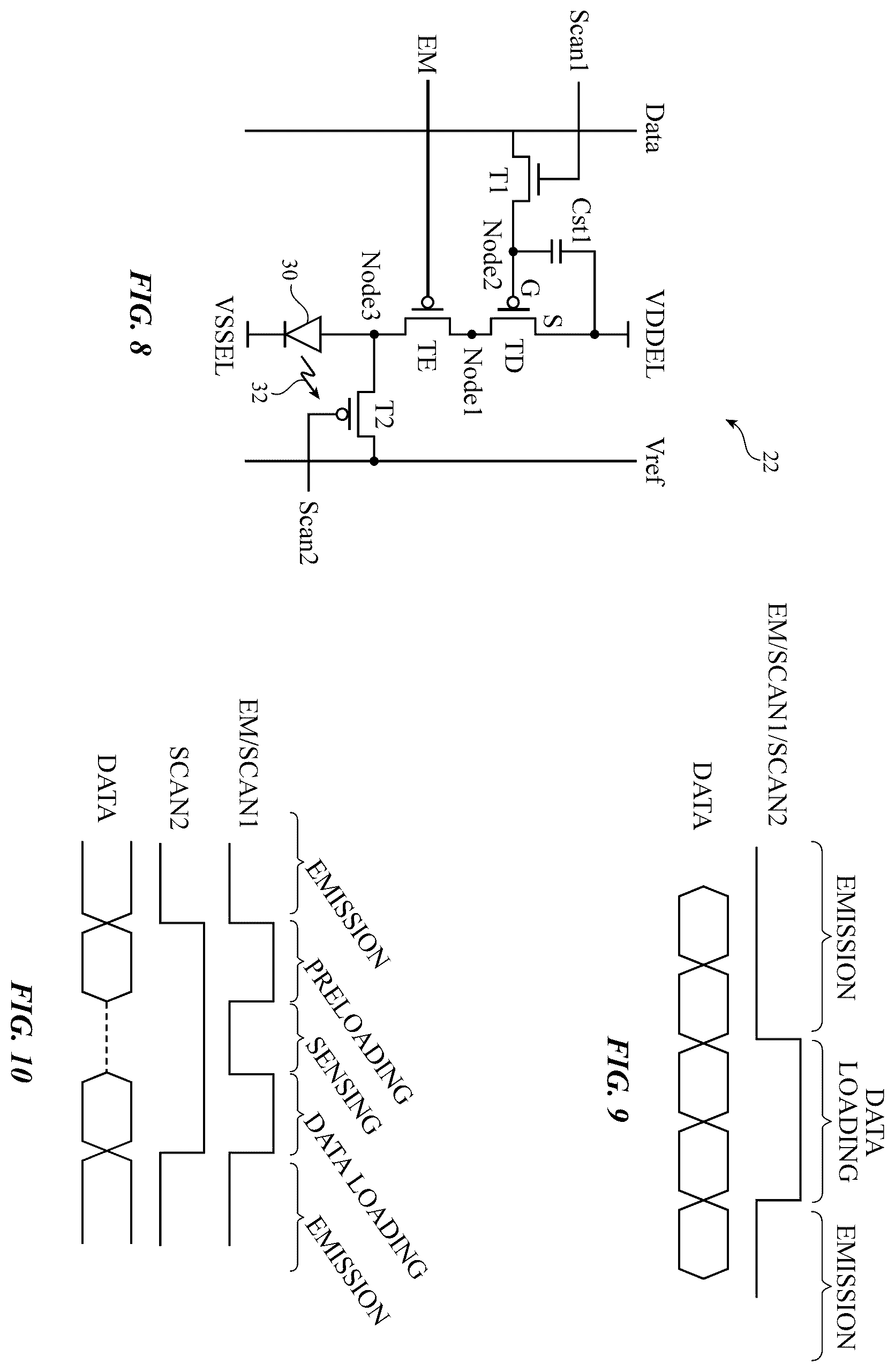 Patent US12417743 Figure 4 – Display with light-emitting diodes