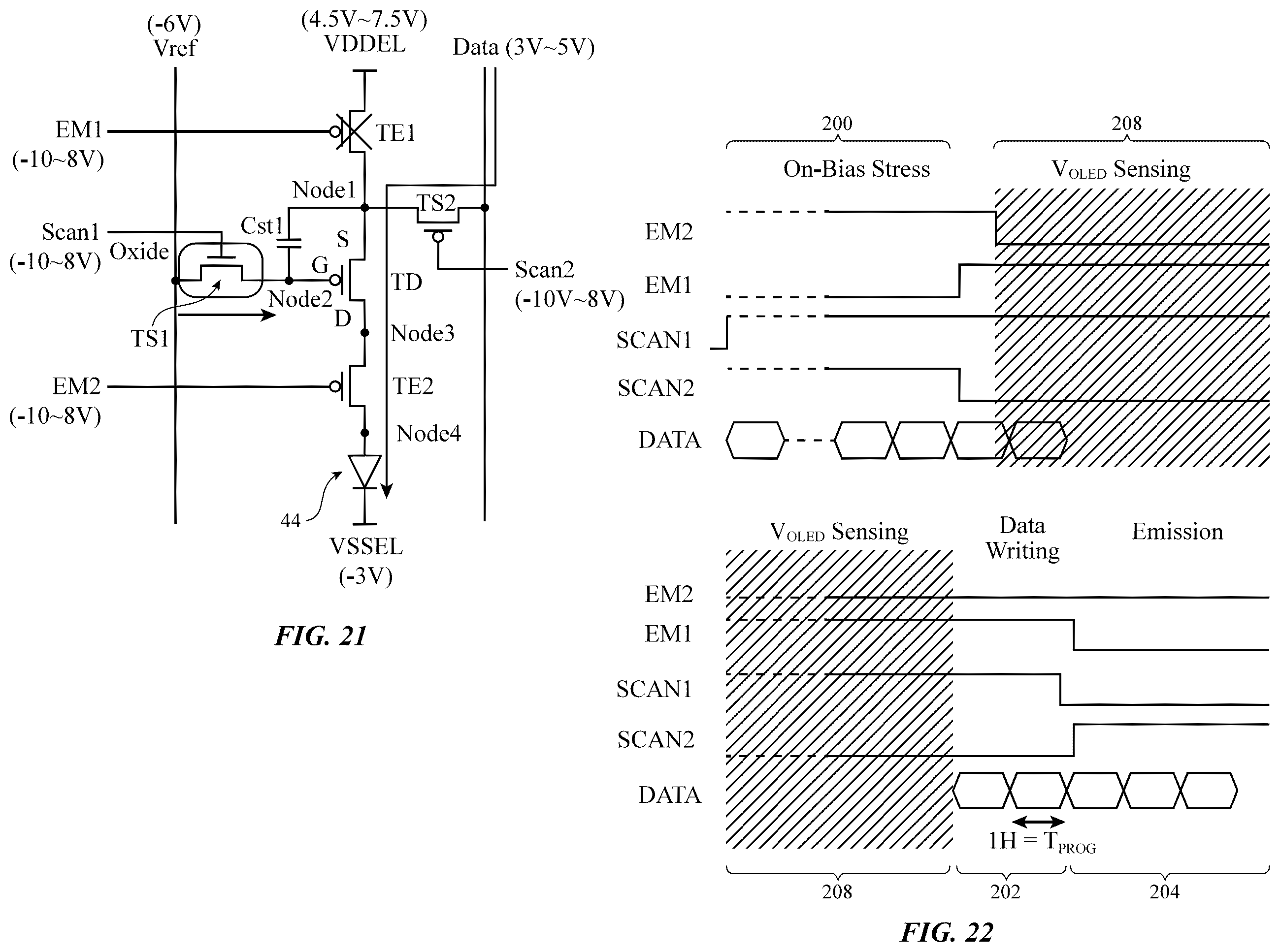 Patent US12417743 Figure 11 – Display with light-emitting diodes