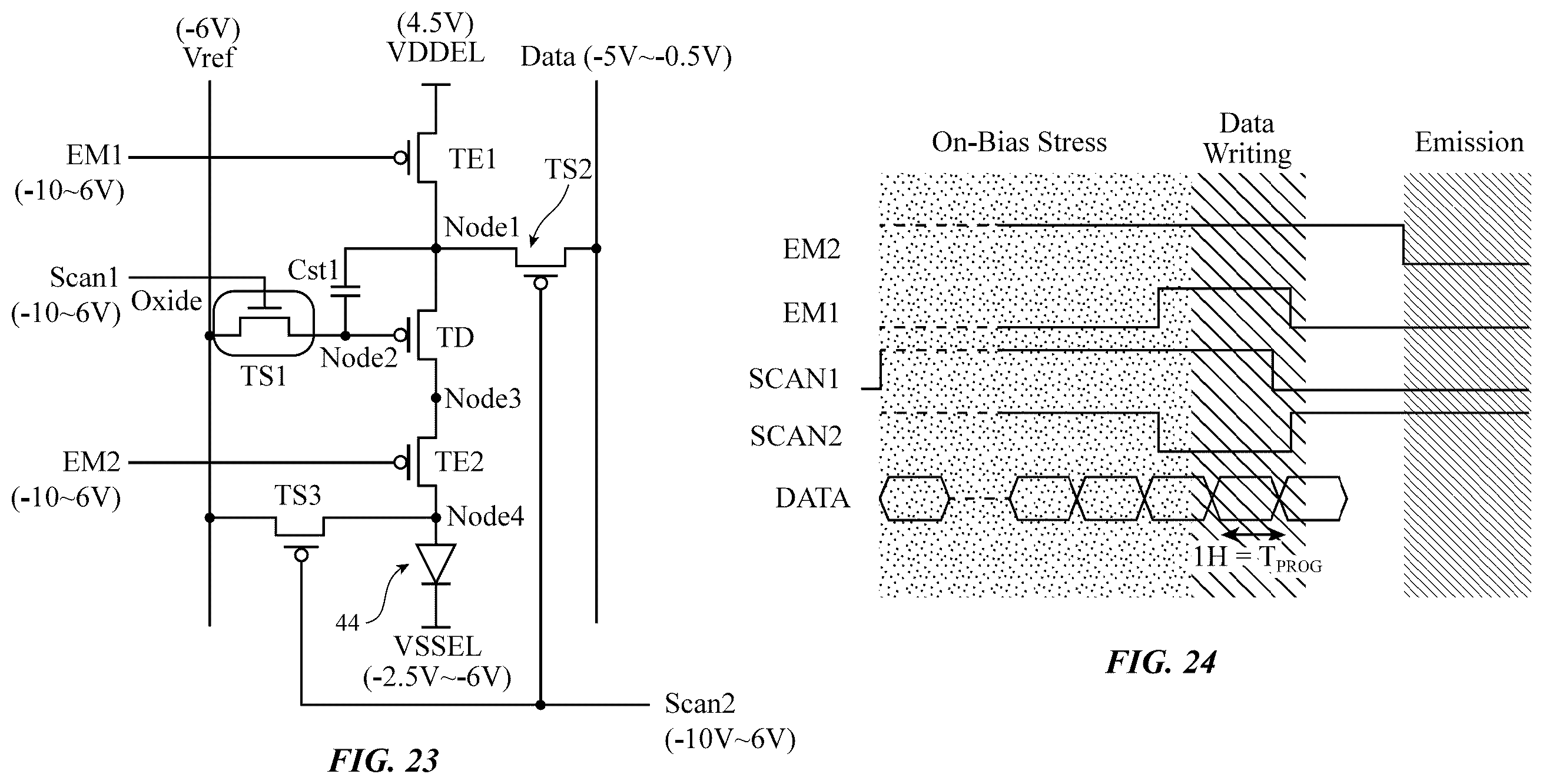 Patent US12417743 Figure 12 – Display with light-emitting diodes