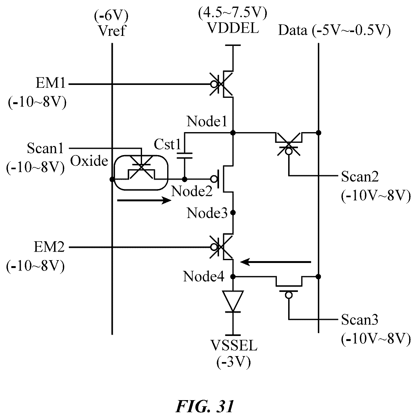 Patent US12417743 Figure 17 – Display with light-emitting diodes