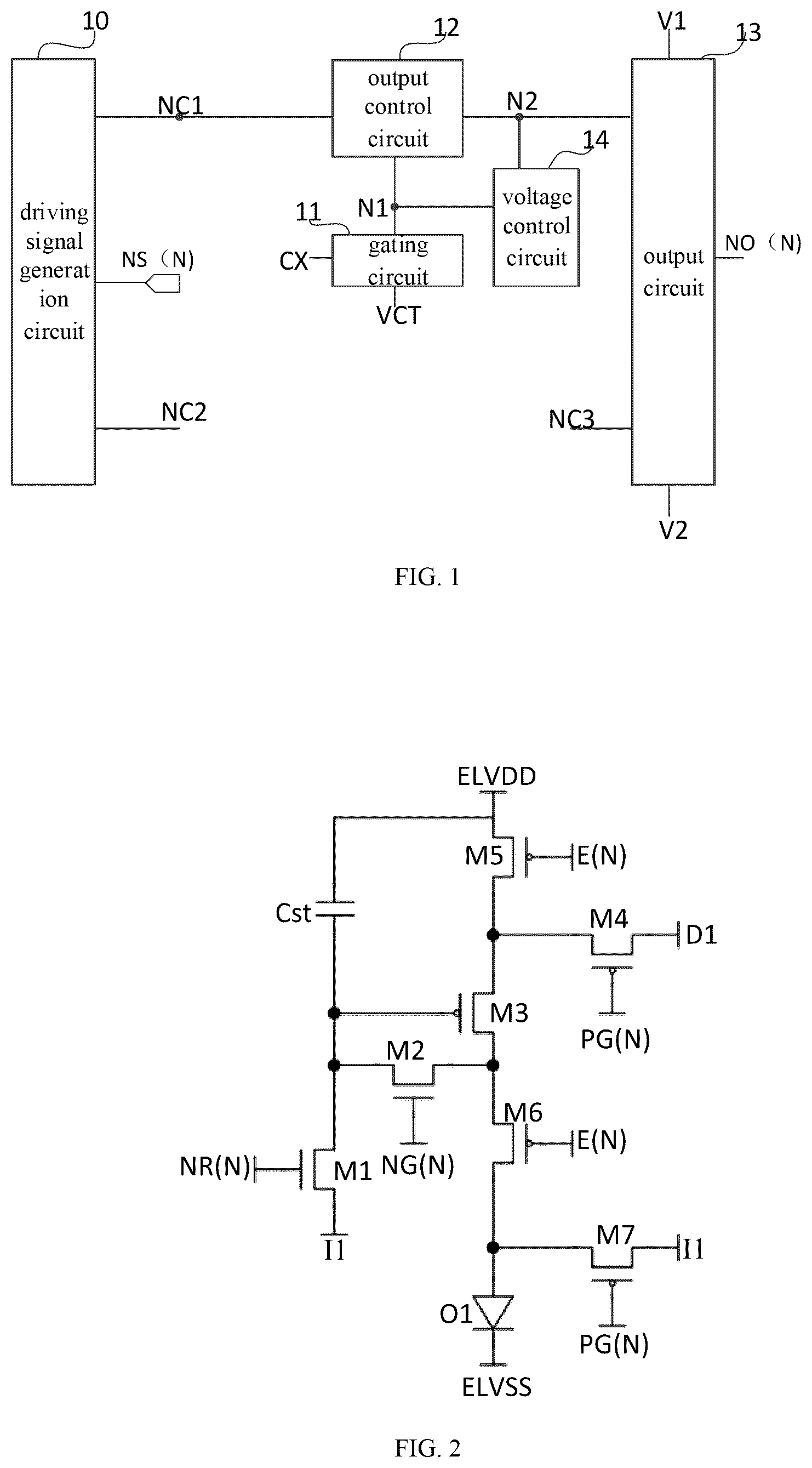 Patent US12417744 Figure 1 – Gate driving circuit having a gating circuit, and driving method thereof