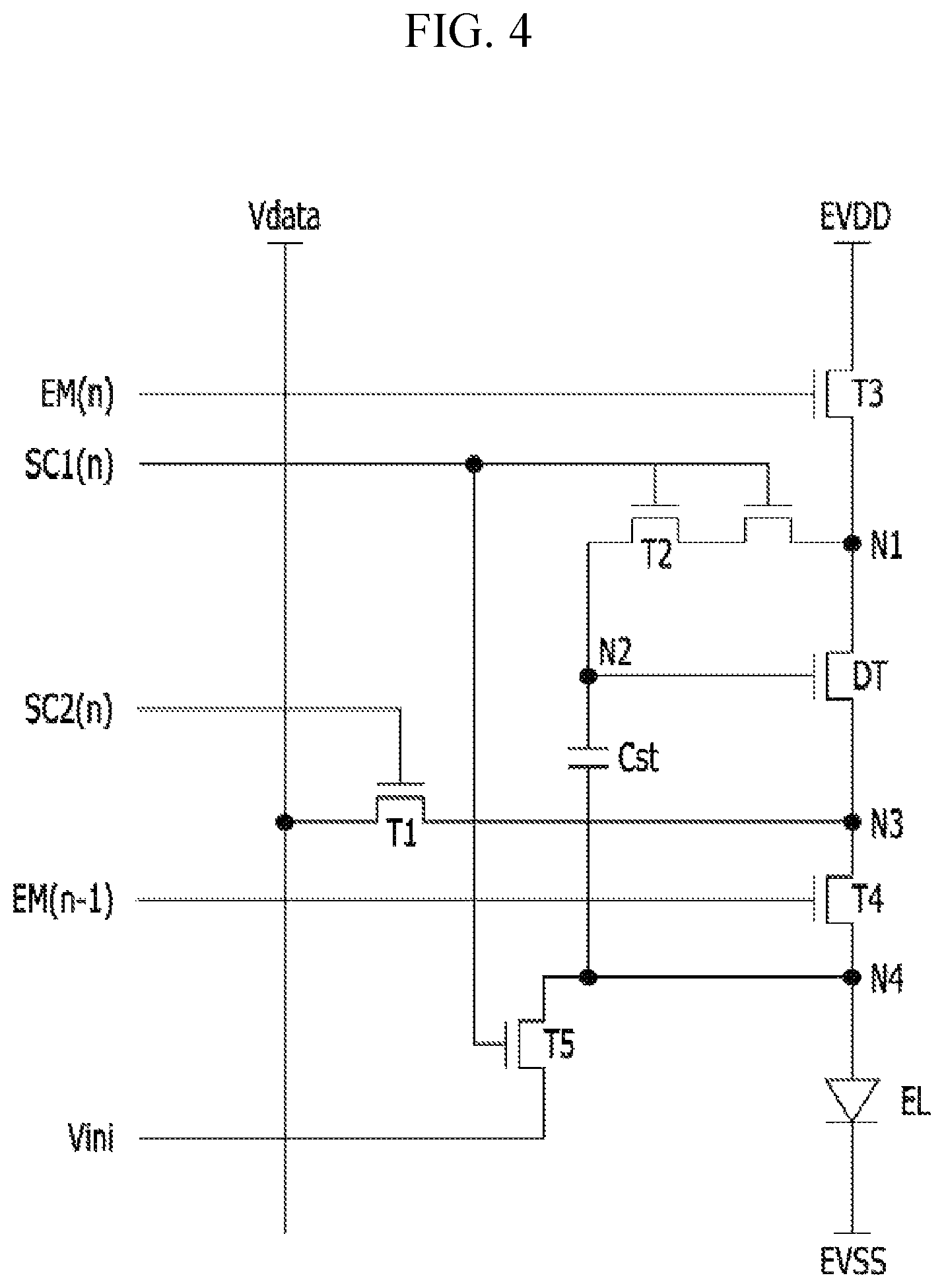 Patent US12417745 Figure 4 – Display device having gate driver