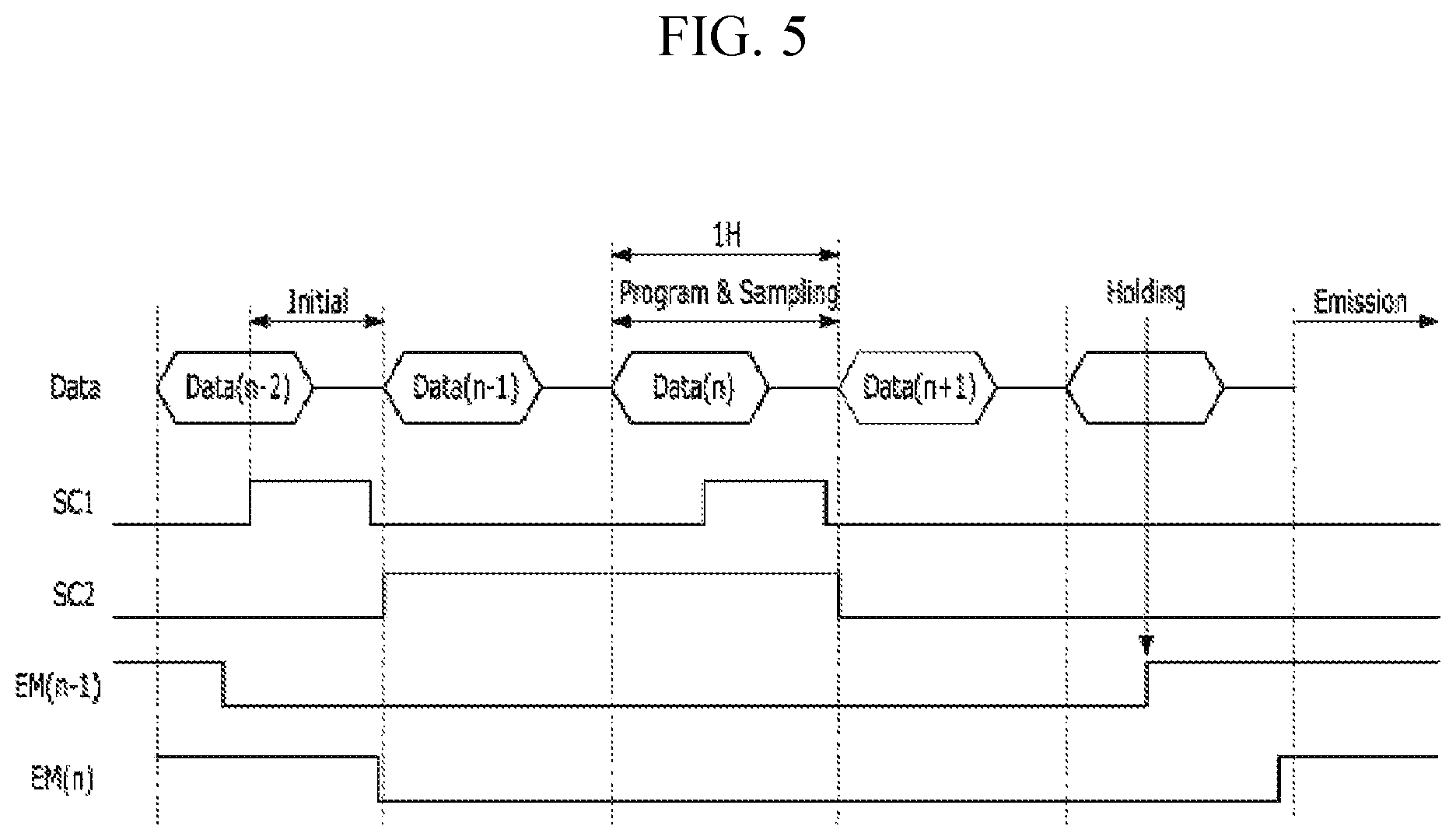 Patent US12417745 Figure 5 – Display device having gate driver