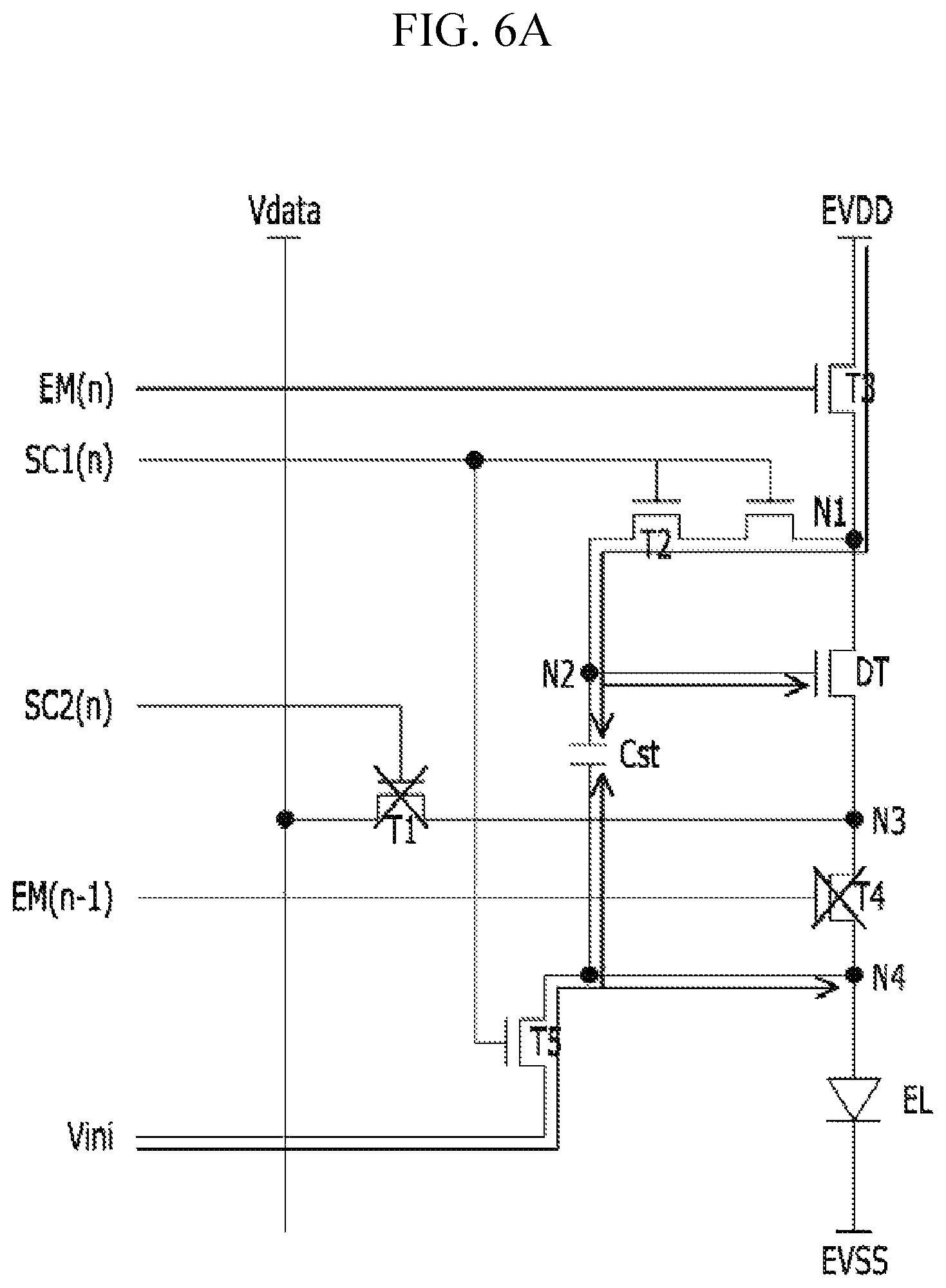 Patent US12417745 Figure 6 – Display device having gate driver