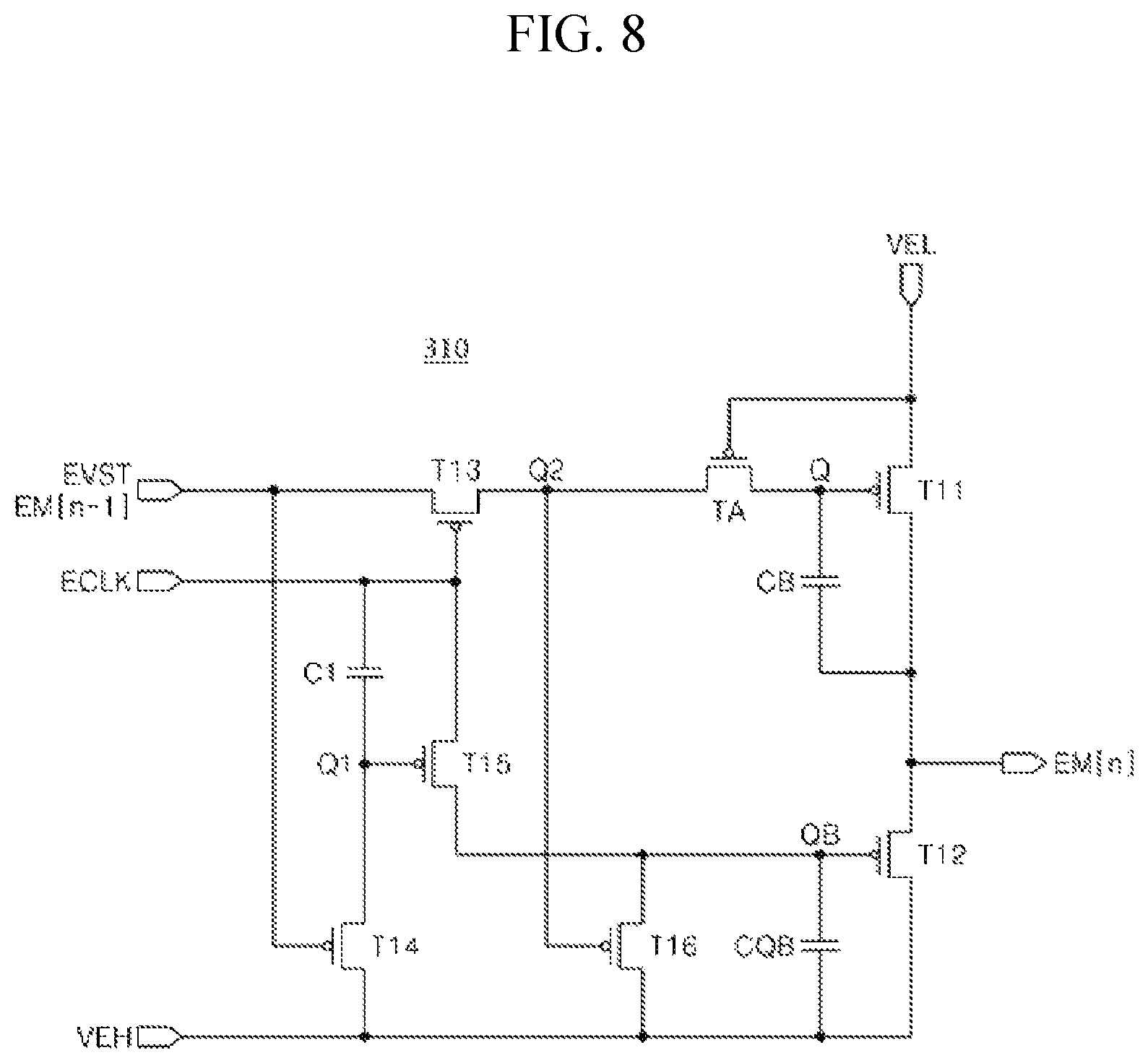 Patent US12417745 Figure 11 – Display device having gate driver