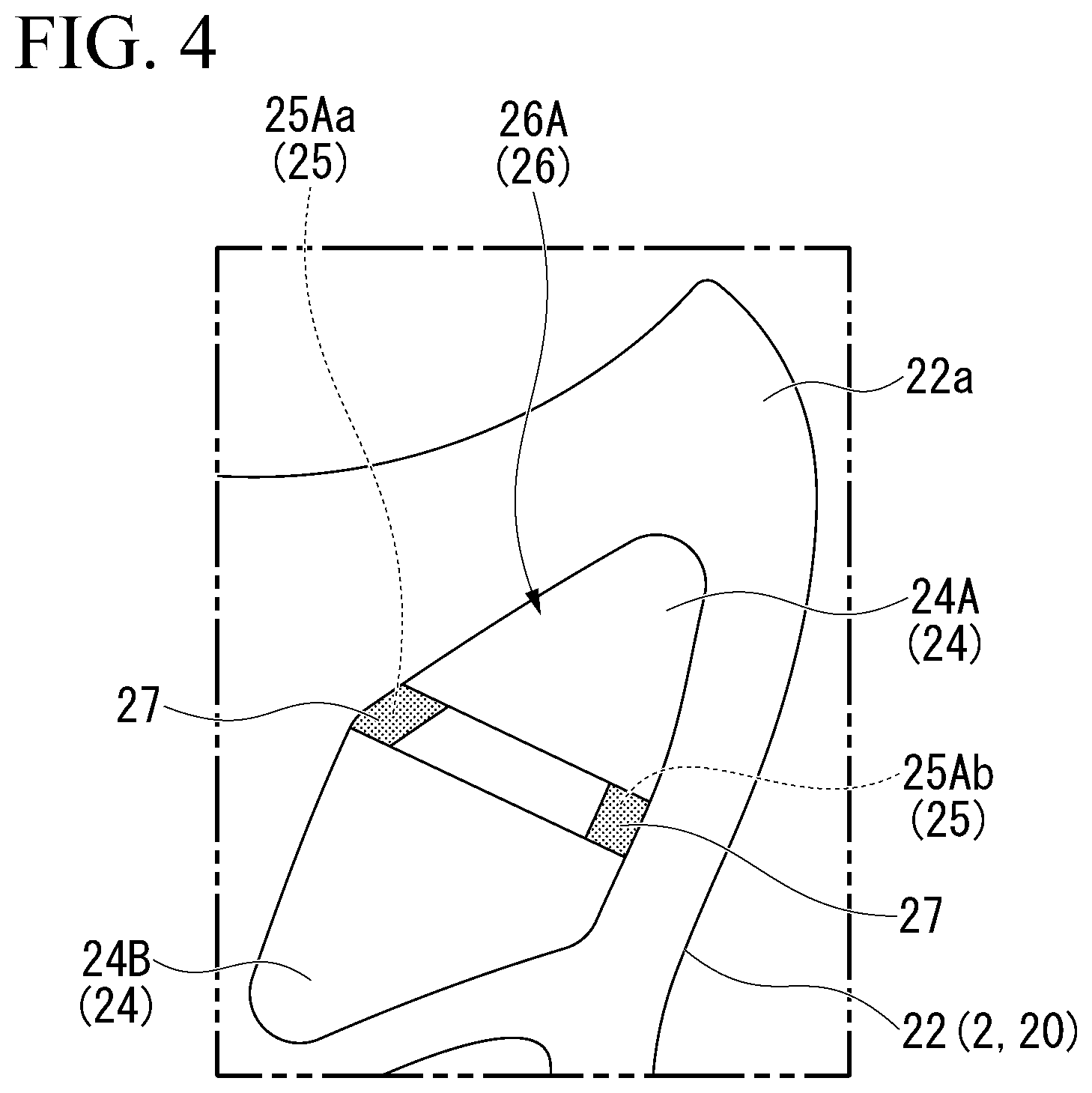 Patent US12417754 Figure 4 – Electric guitar body-structure and electric guitar