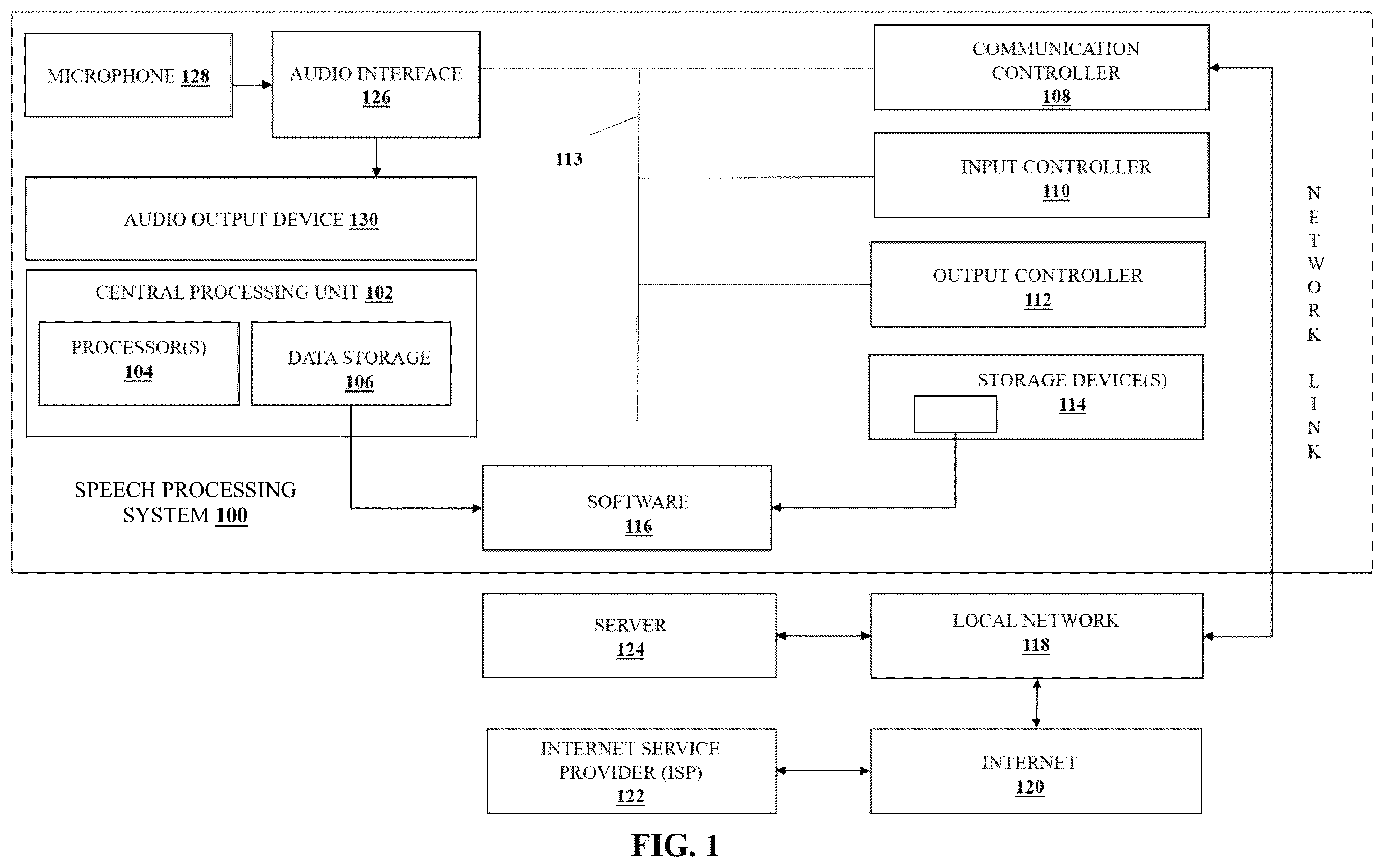 Patent US12417756 — Systems and methods for real-time accent mimicking — Figure 1