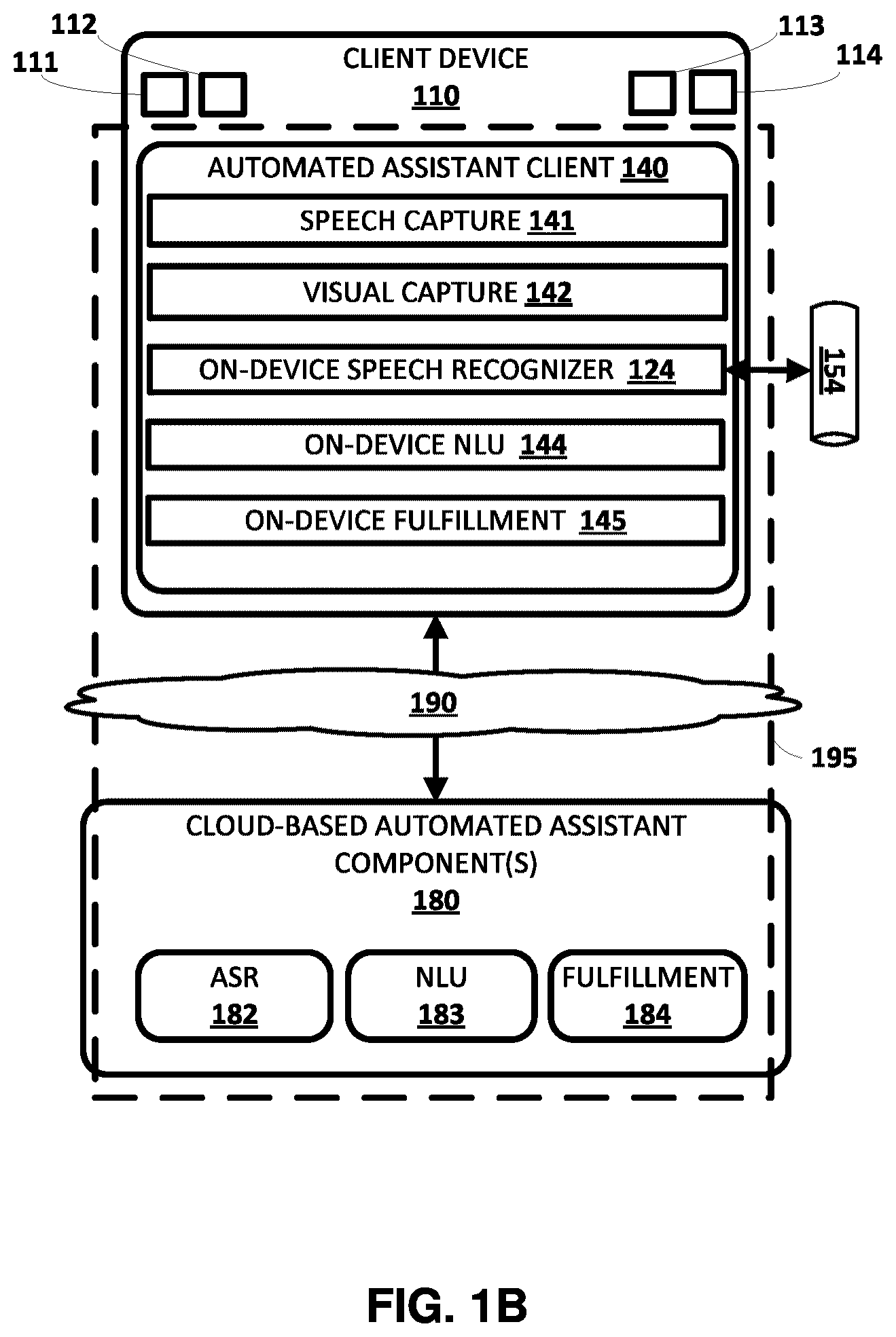 Patent US12417757 Figure 2 – On-device speech synthesis of textual segments for training of on-device speech recognition model