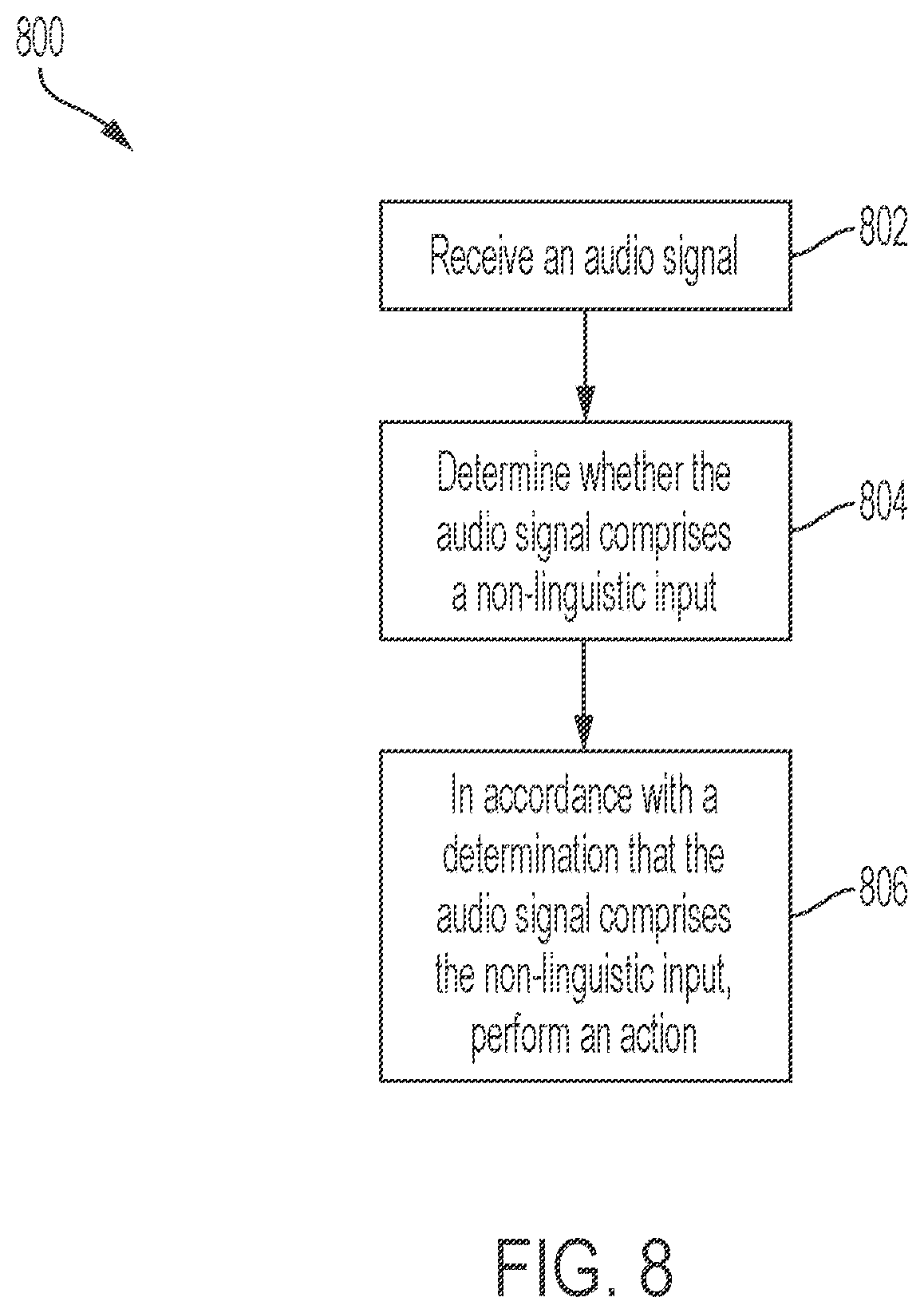 Patent US12417766 Figure 10 – Voice user interface using non-linguistic input