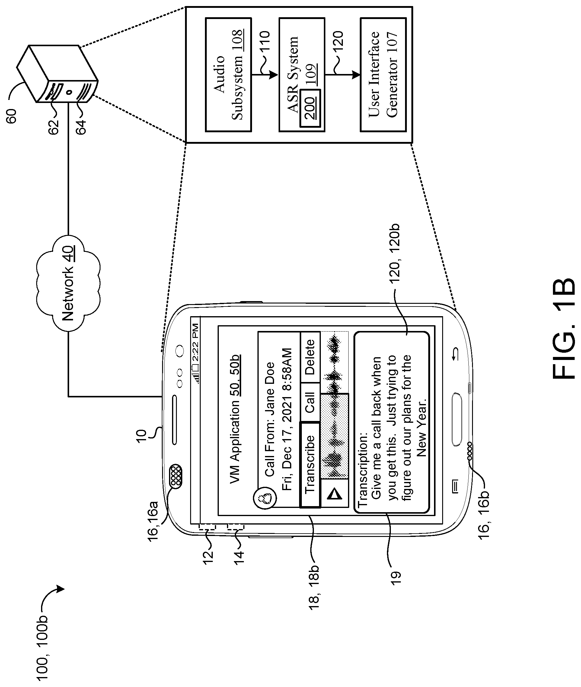 Patent US12417770 Figure 2 – Unified cascaded encoder ASR model for dynamic model sizes