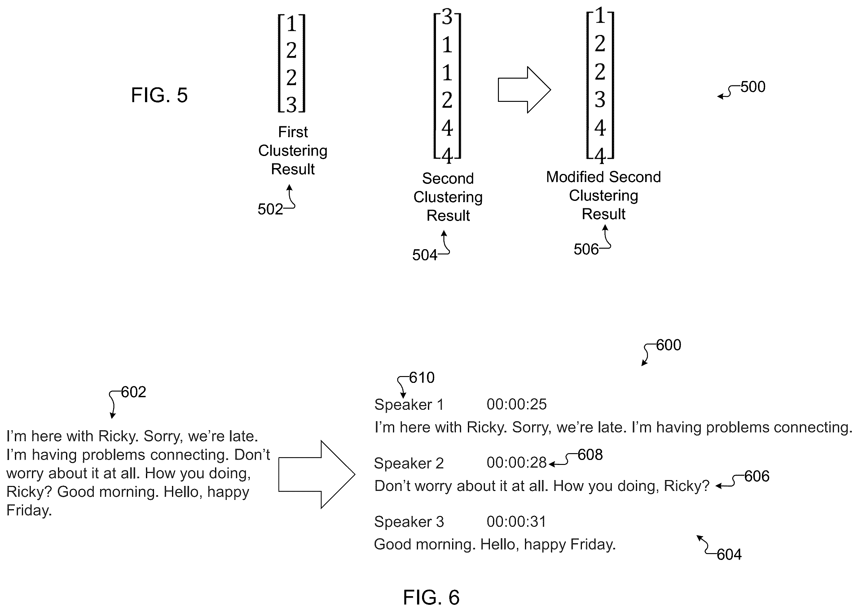 Patent US12417776 Figure 5 – Online speaker diarization using local and global clustering