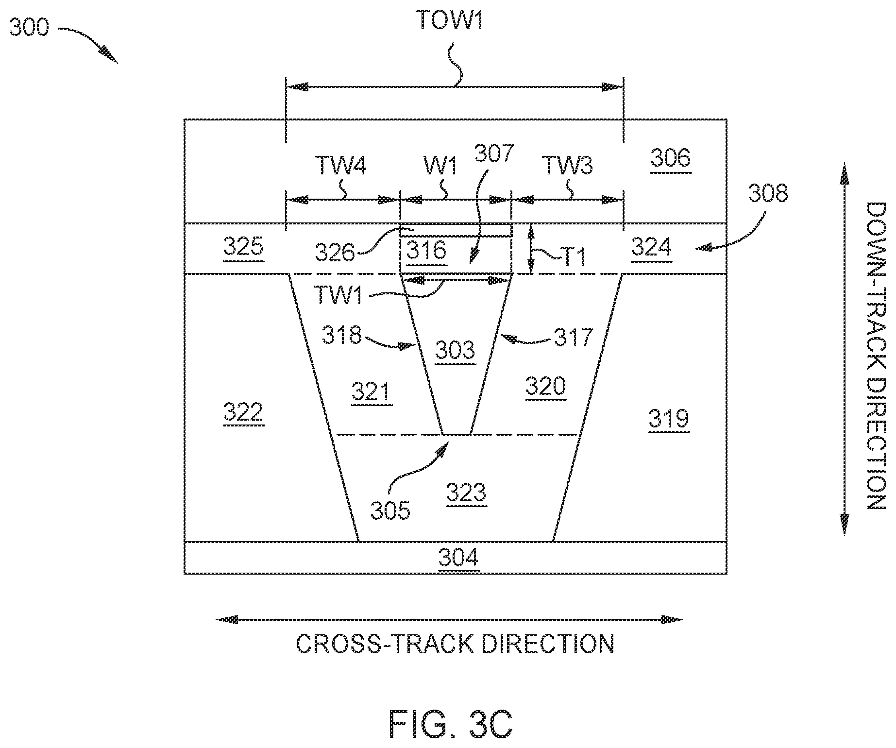 Patent US12417782 Figure 4 – Multilayer structures for magnetic recording devices to facilitate targeted magnetic switching and low coercivity