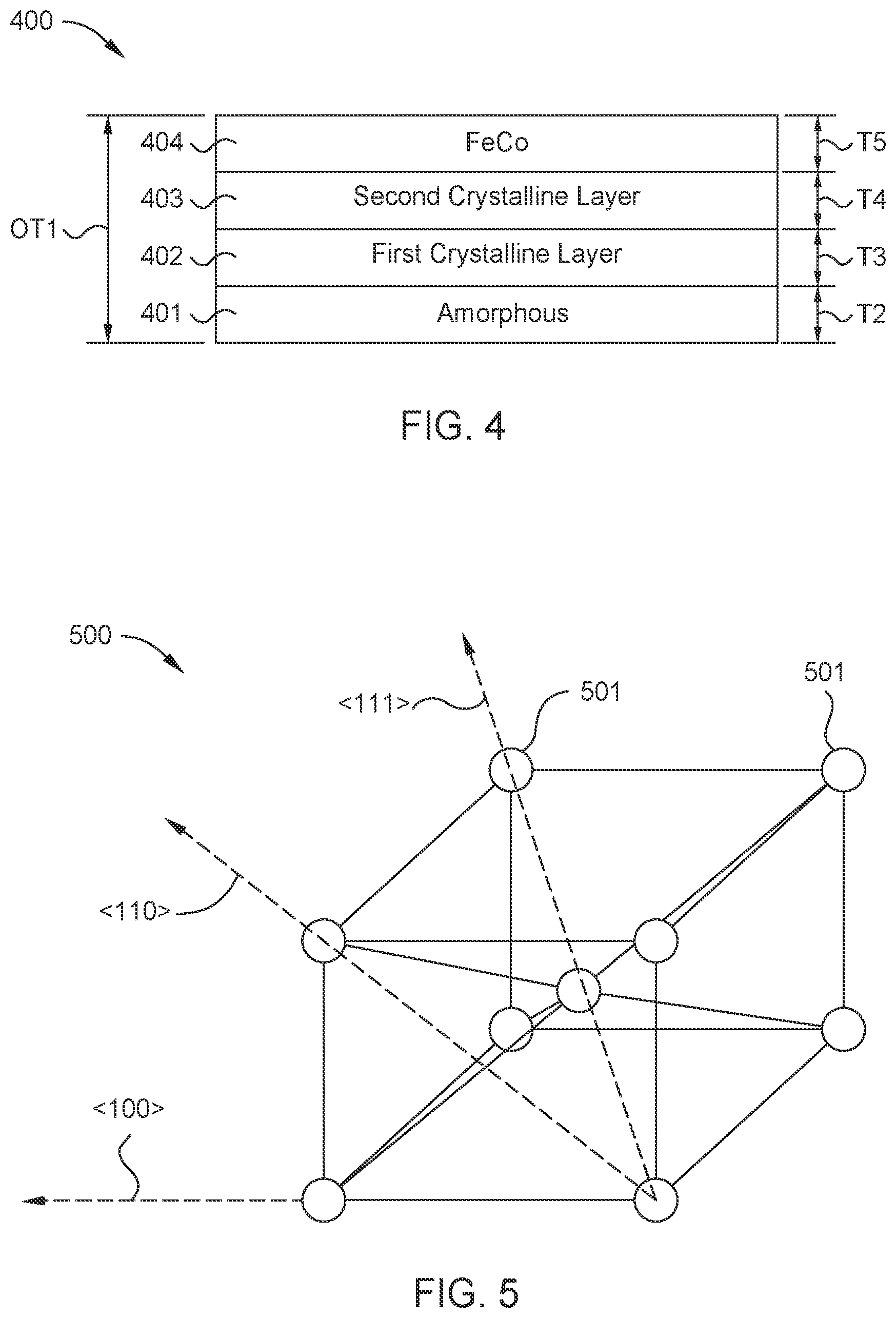 Patent US12417782 Figure 5 – Multilayer structures for magnetic recording devices to facilitate targeted magnetic switching and low coercivity