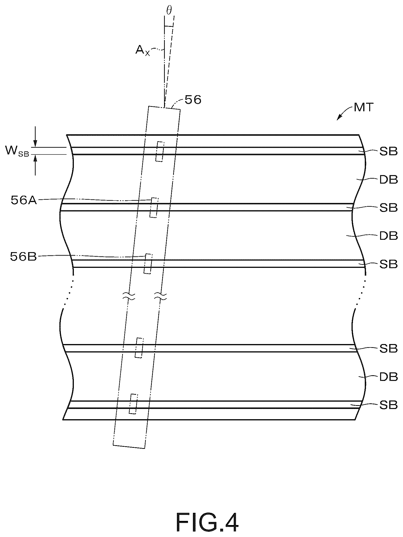 Patent US12417784 Figure 4 – Magnetic recording medium and cartridge