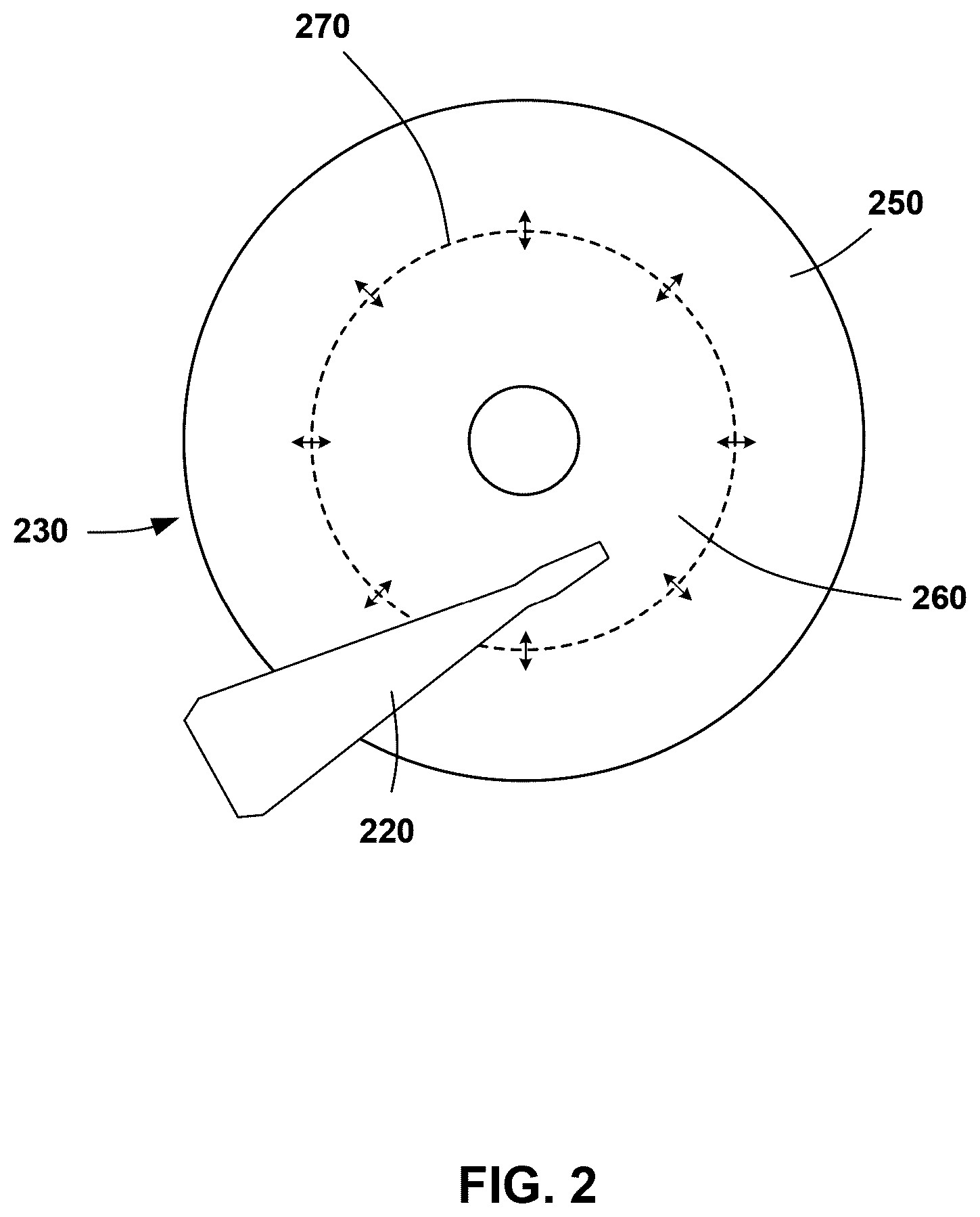 Patent US12417787 Figure 2 – Hard disk drive with dynamically designated media zones for archiving and performance