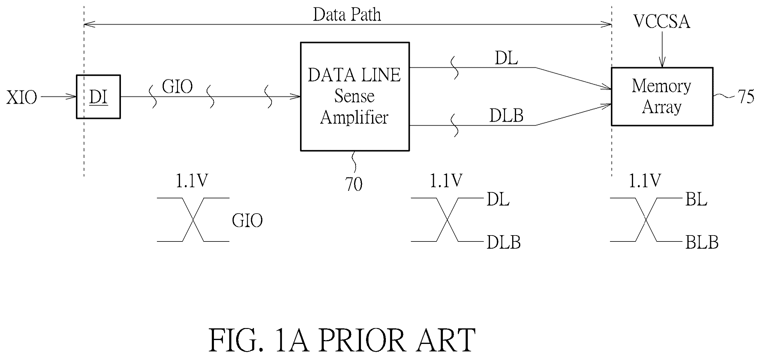 Patent US12417798 — Semiconductor memory structure — Figure 1