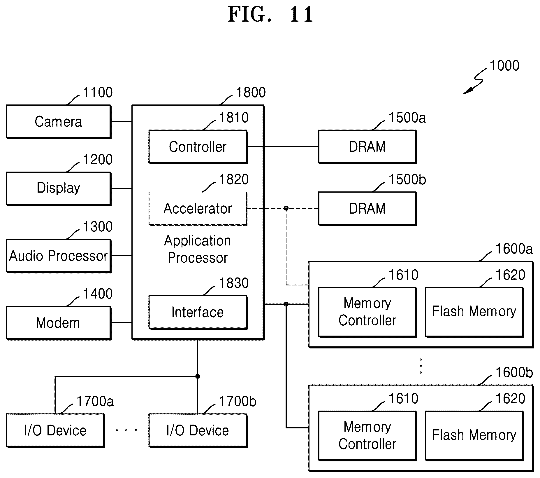 Patent US12417813 Figure 11 – Memory device for outputting test results