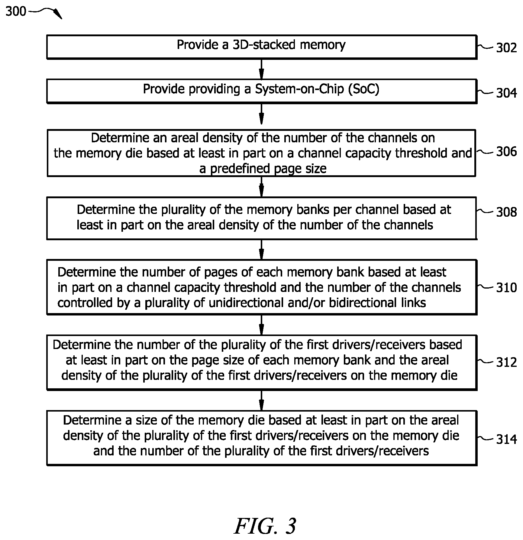 Patent US12417817 Figure 3 – Stacked 3D memory architecture for power optimization