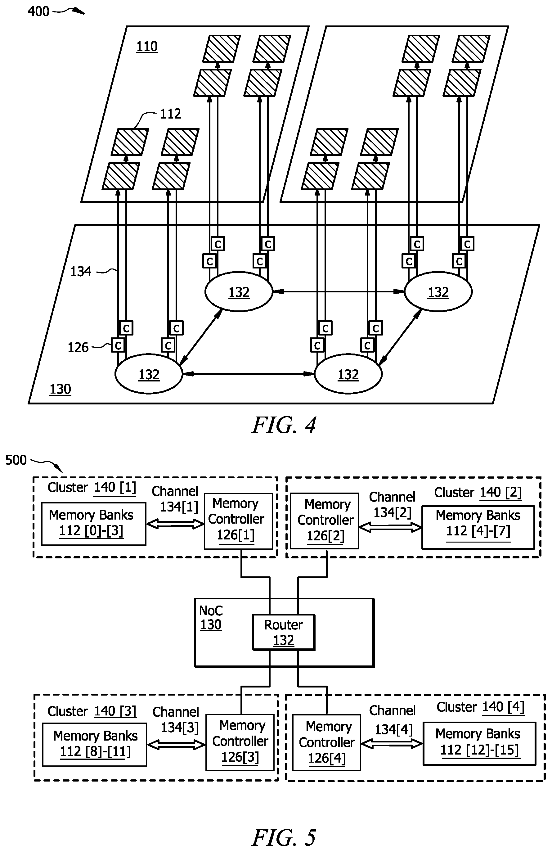 Patent US12417817 Figure 4 – Stacked 3D memory architecture for power optimization