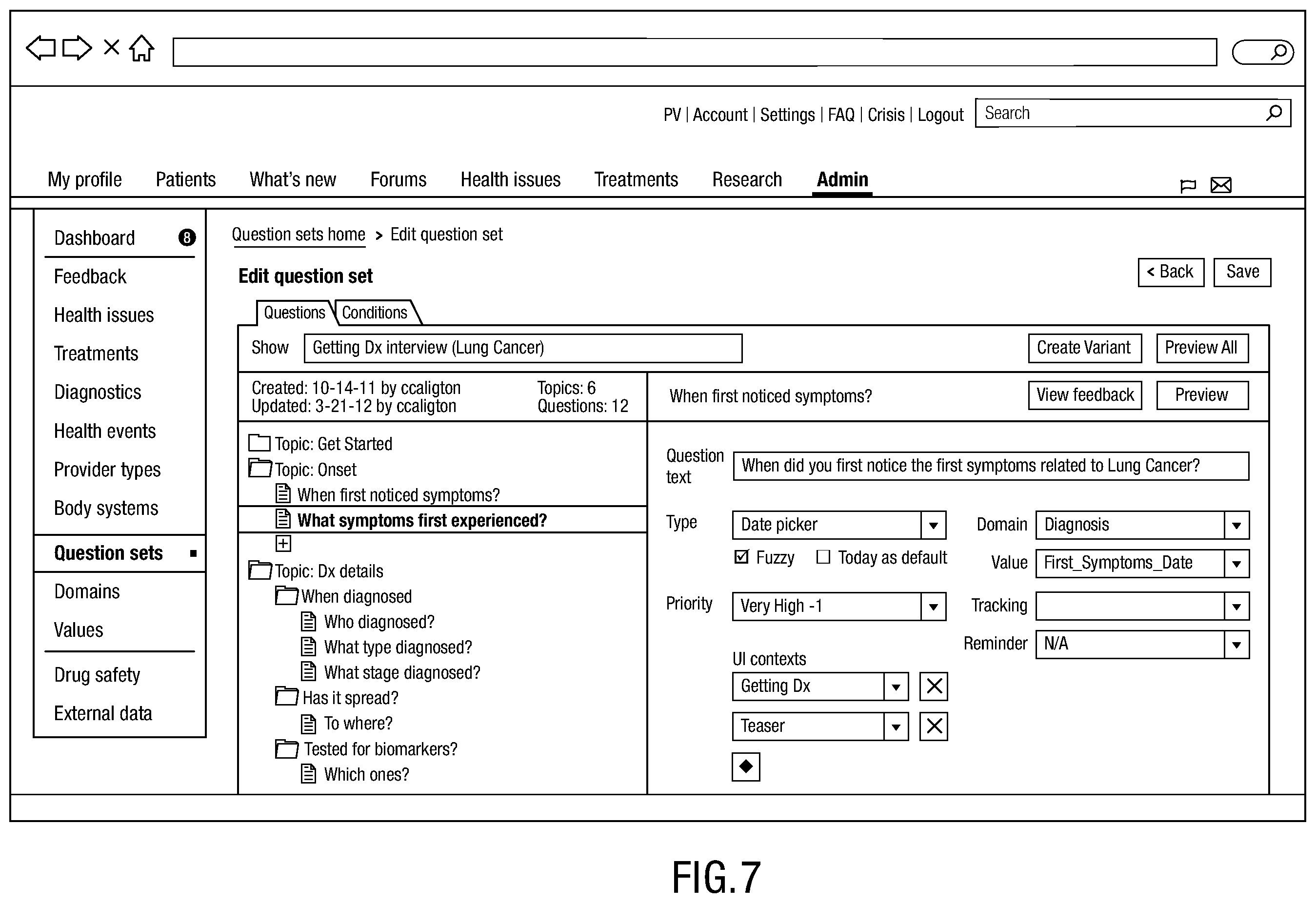 Patent US12417825 Figure 12 – Systems and methods for collecting and analyzing comprehensive medical information