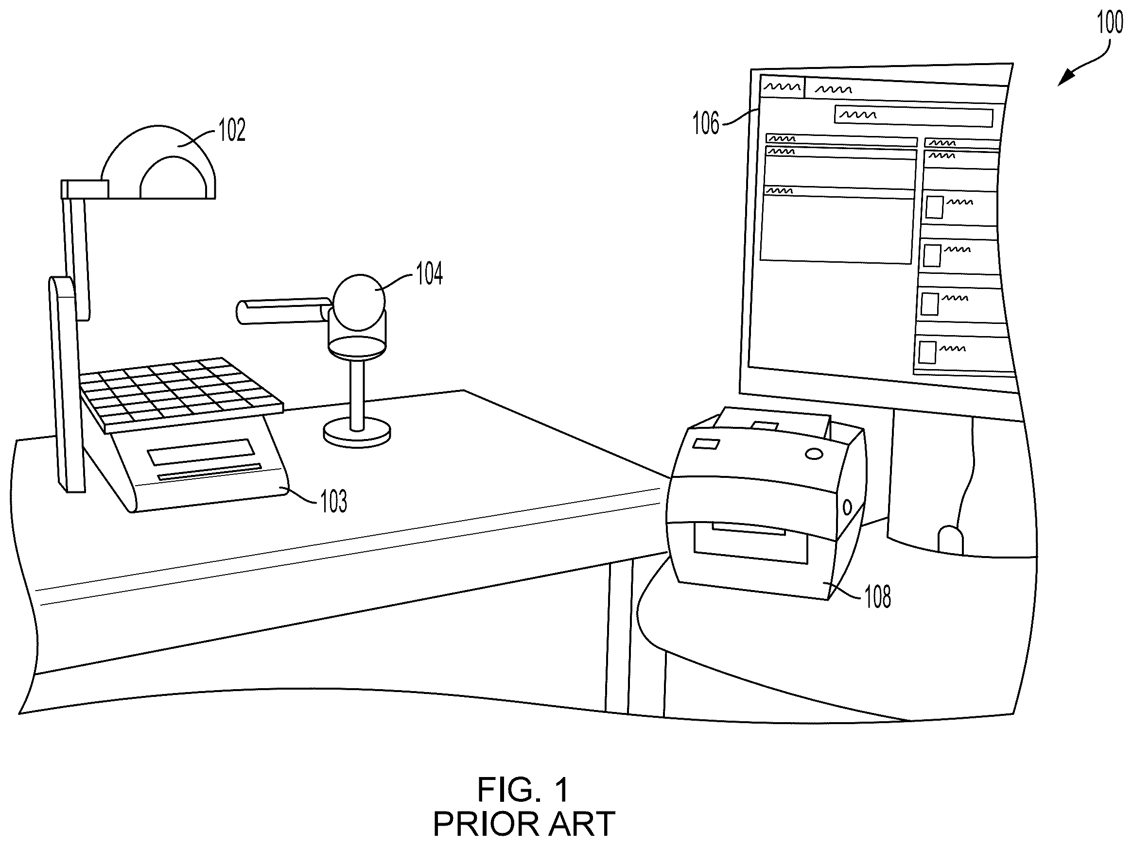 Patent US12417830 Figure 1 – Wearable heads-up display (“HUD”) for a pharmacy workflow management system