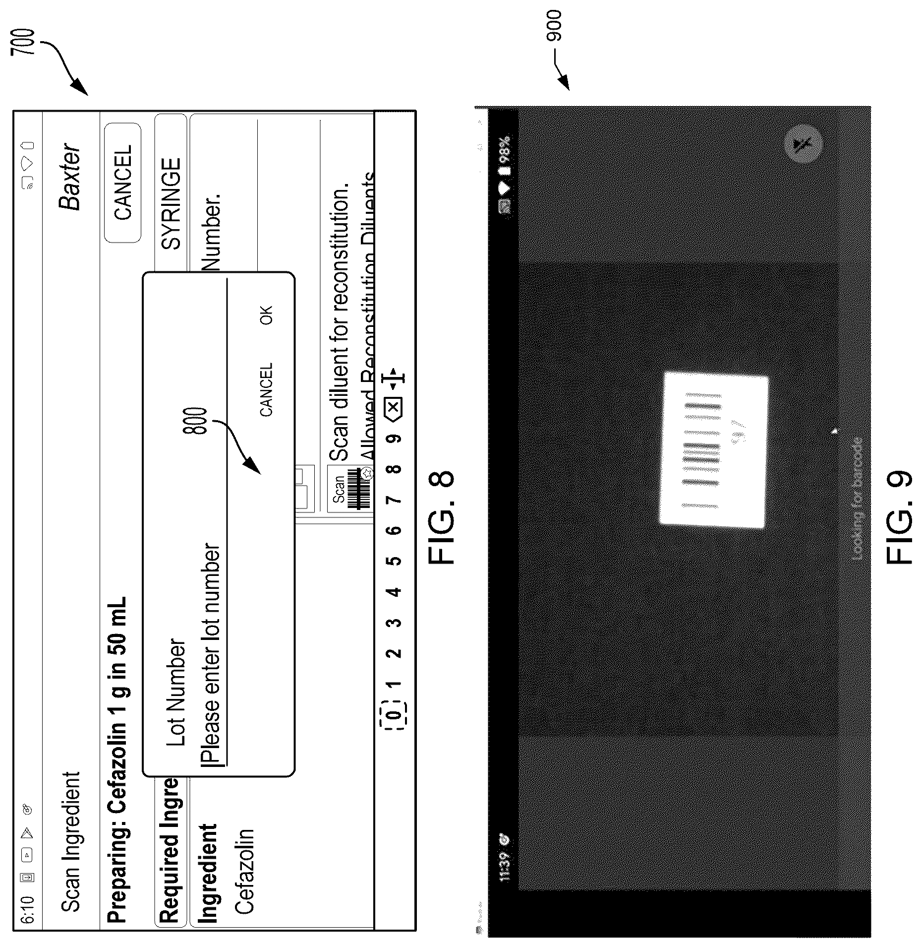 Patent US12417830 Figure 8 – Wearable heads-up display (“HUD”) for a pharmacy workflow management system