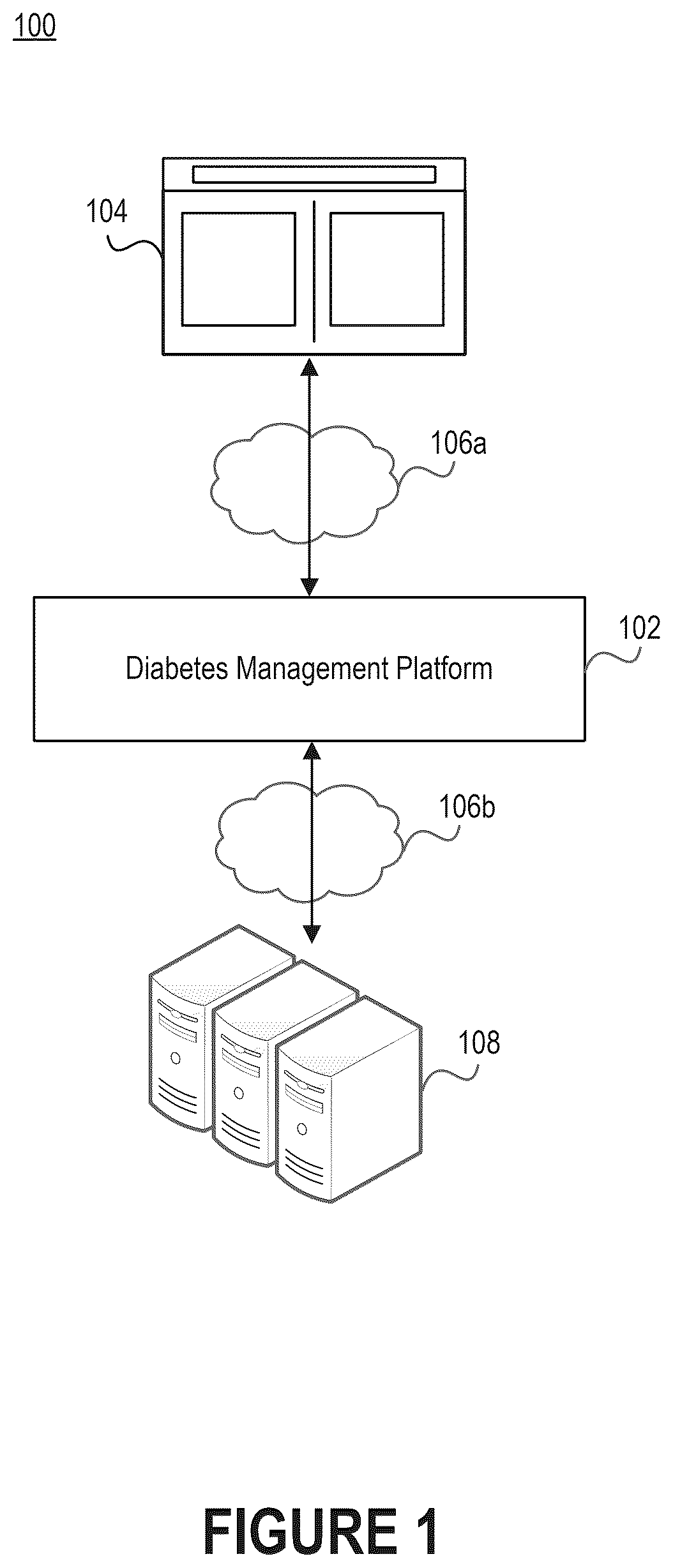 Patent US12417835 Figure 1 – Imputation of blood glucose monitoring data
