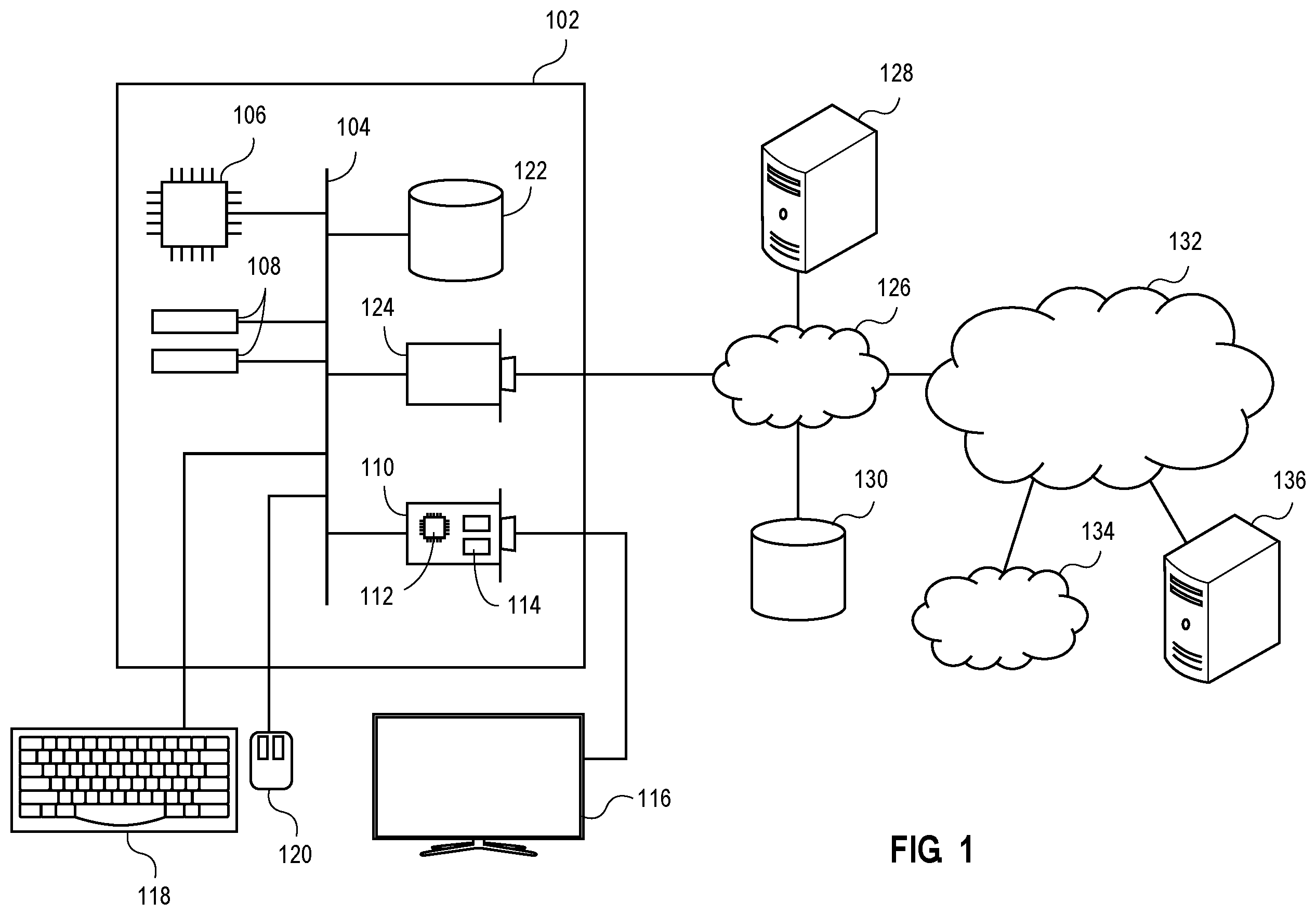 Patent US12417851 — Hybrid media distribution for telehealth sessions — Figure 1