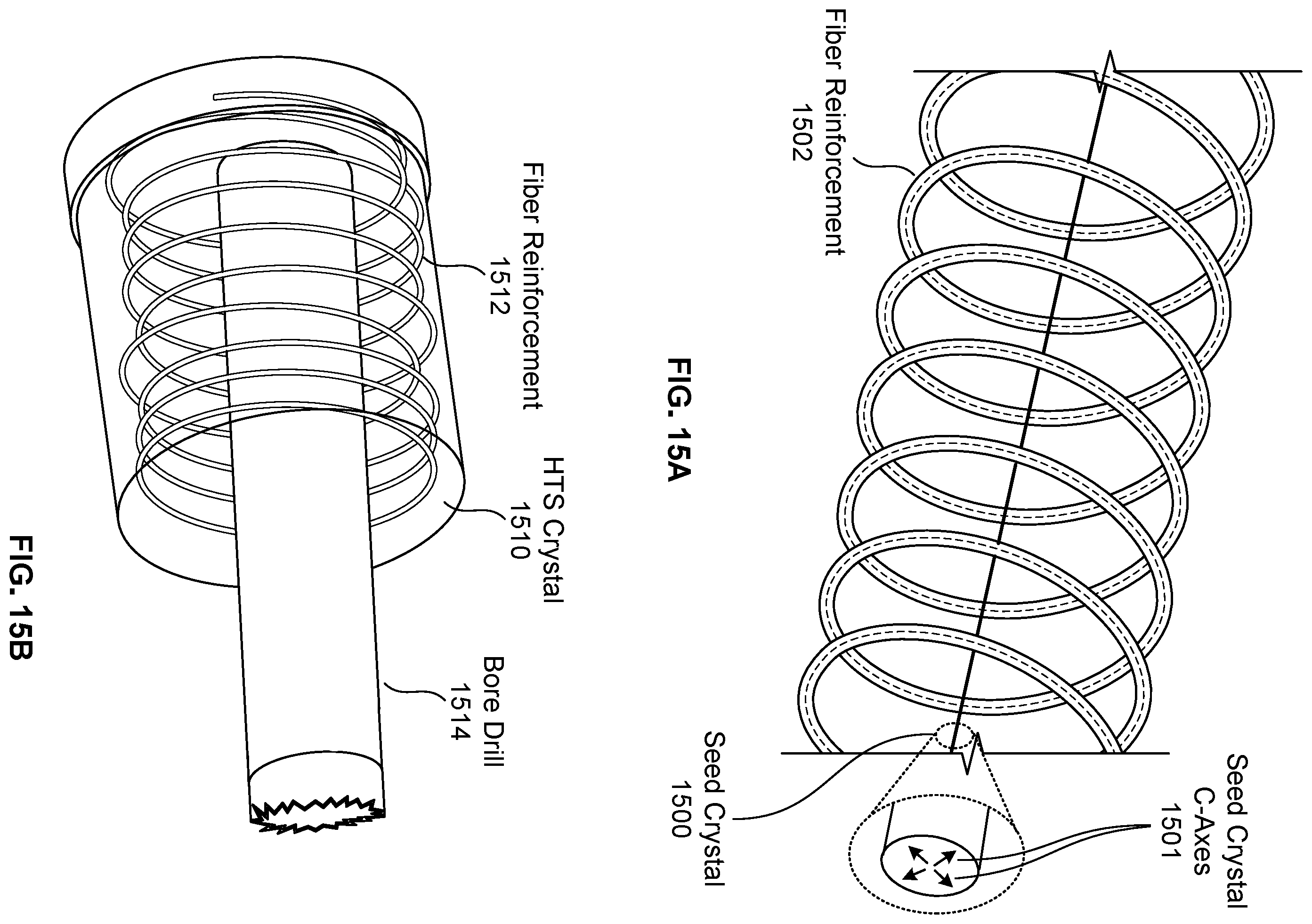 Patent US12417867 Figure 11 – Fiber reinforced coils and structures for high temperature superconductors