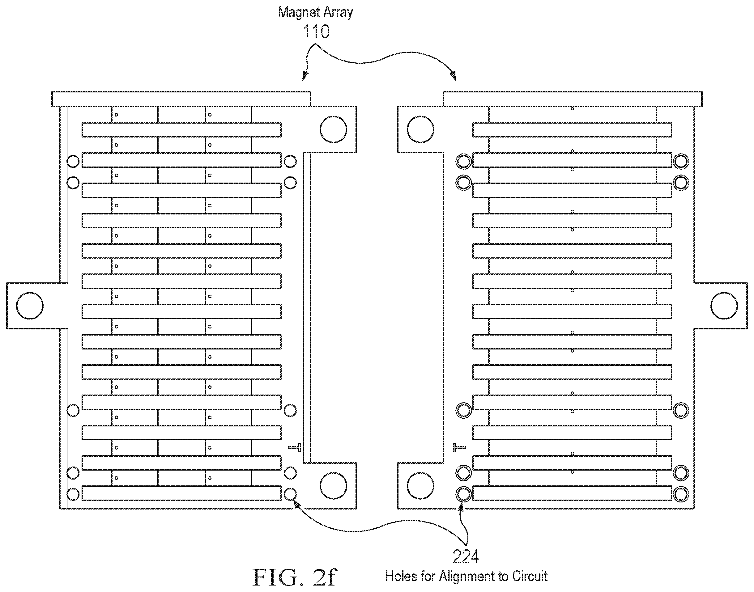 Patent US12417868 Figure 5 – Magnet array holder accelerated assembly and improved alignment in vacuum electronic devices