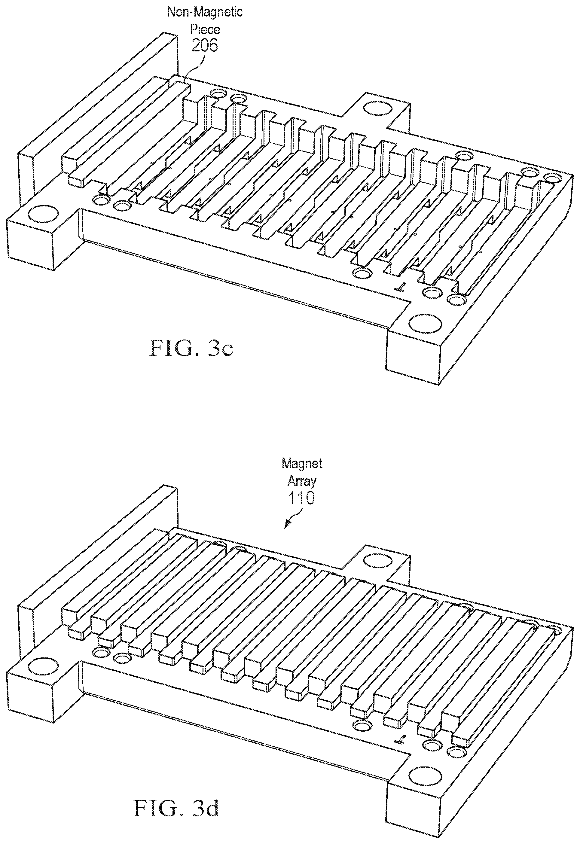 Patent US12417868 Figure 8 – Magnet array holder accelerated assembly and improved alignment in vacuum electronic devices