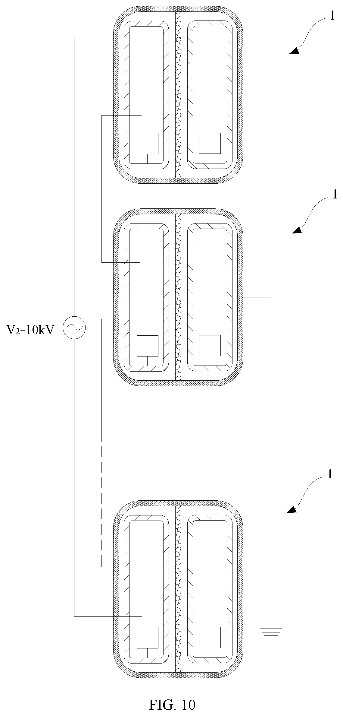 Patent US12417876 Figure 8 – Circuit module and solid-state transformer system
