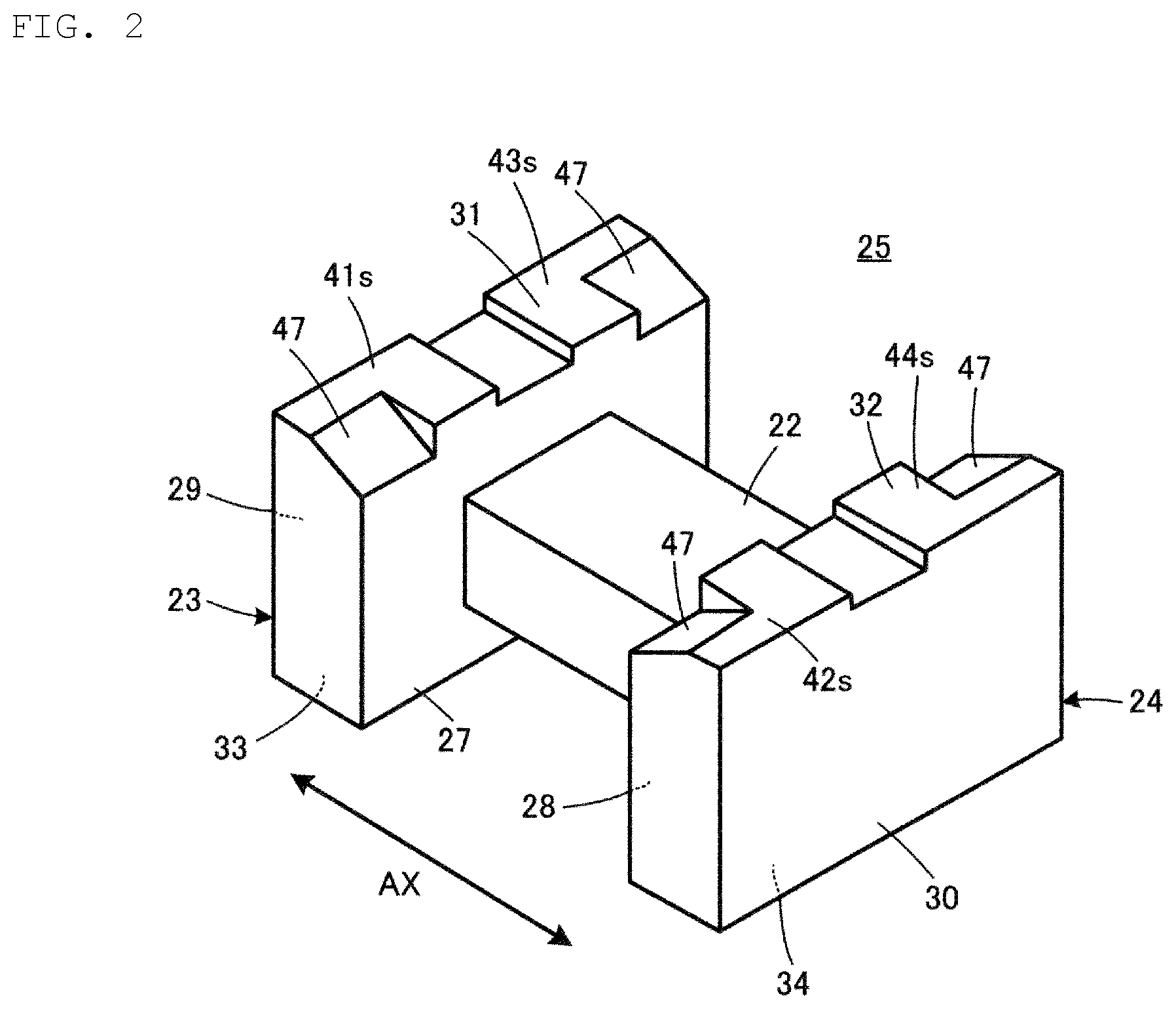 Patent US12417877 Figure 2 – Coil component
